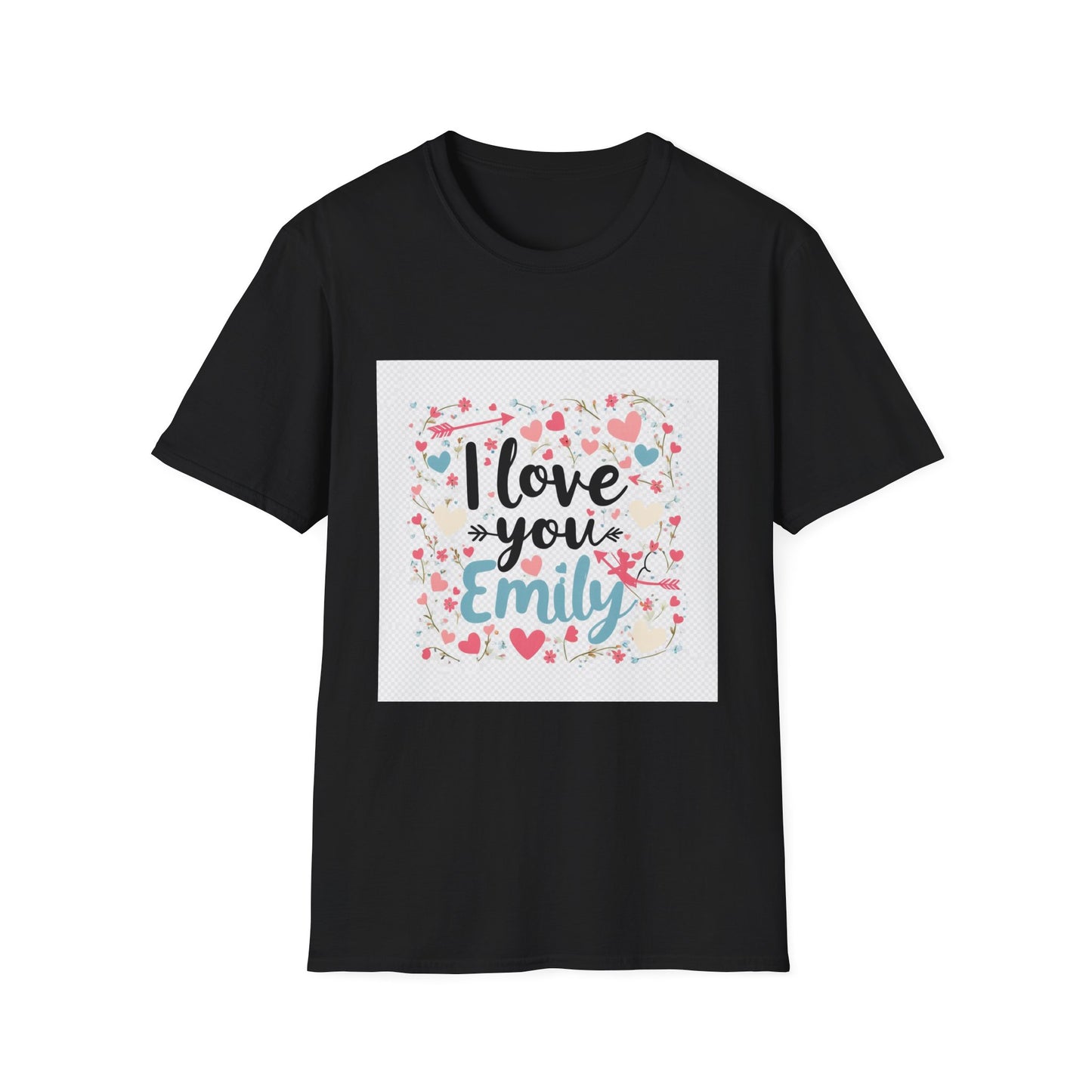 “Valentine special - Express Your Love - I Love You, Emily T-shirt”