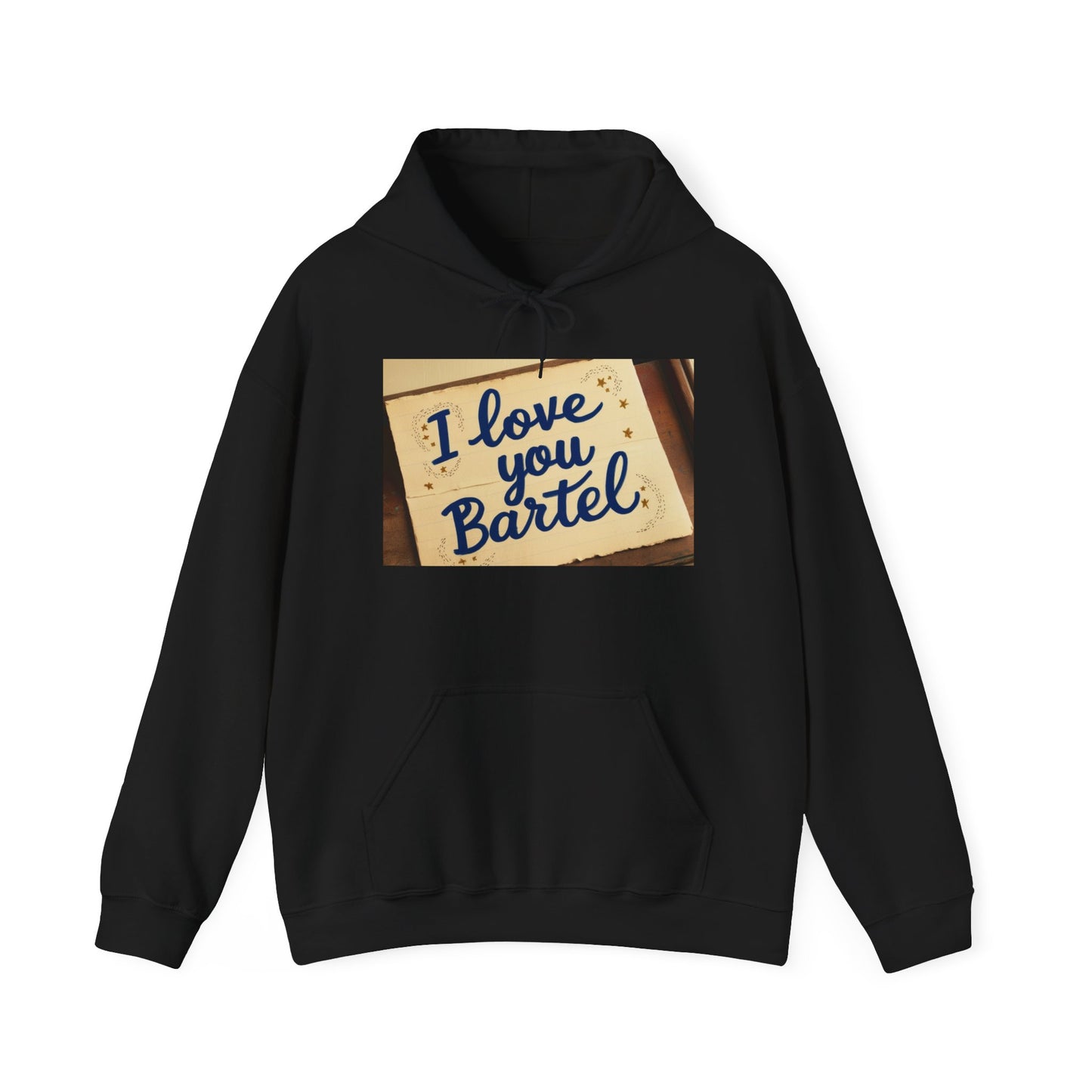 “Valentine special - Express Your Love - I Love You,Bartel Hooded Sweatshirt”