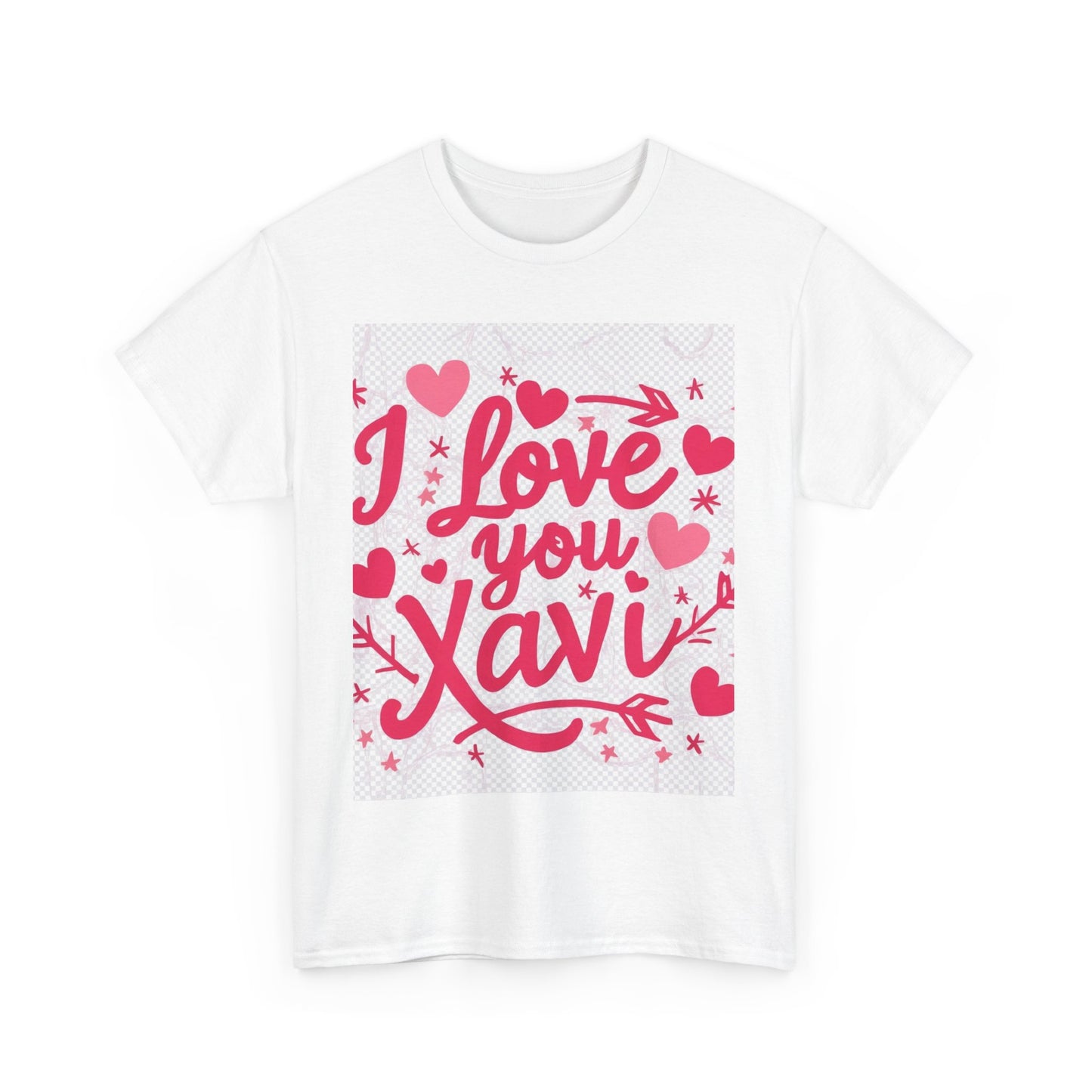 “Valentine special - Express Your Love - I Love You, Xavi T-shirt”
