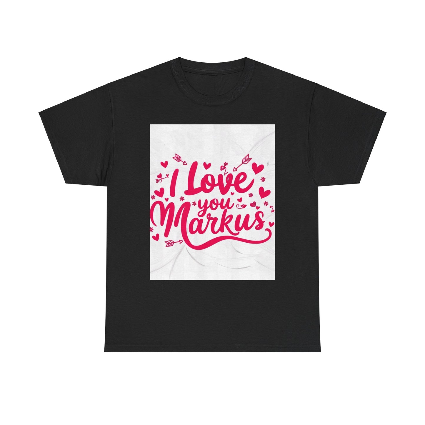 “Valentine special - Express Your Love - I Love You, Markus T-shirt”