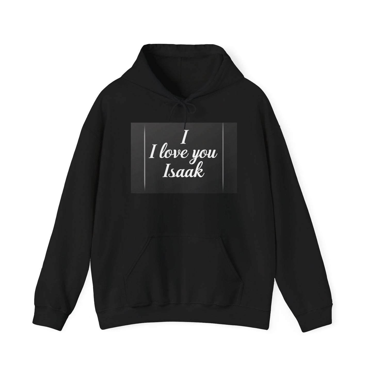 “Valentine special - Express Your Love - I Love You, Isaak Hooded Sweatshirt”