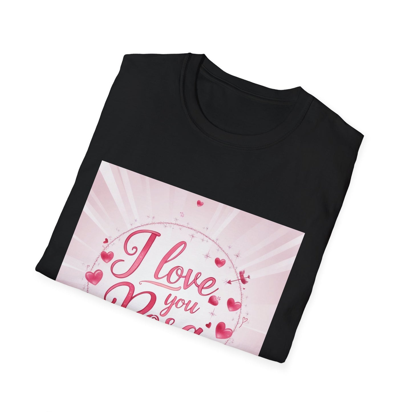 “Valentine special - Express Your Love - I Love You, Rosa T-shirt”