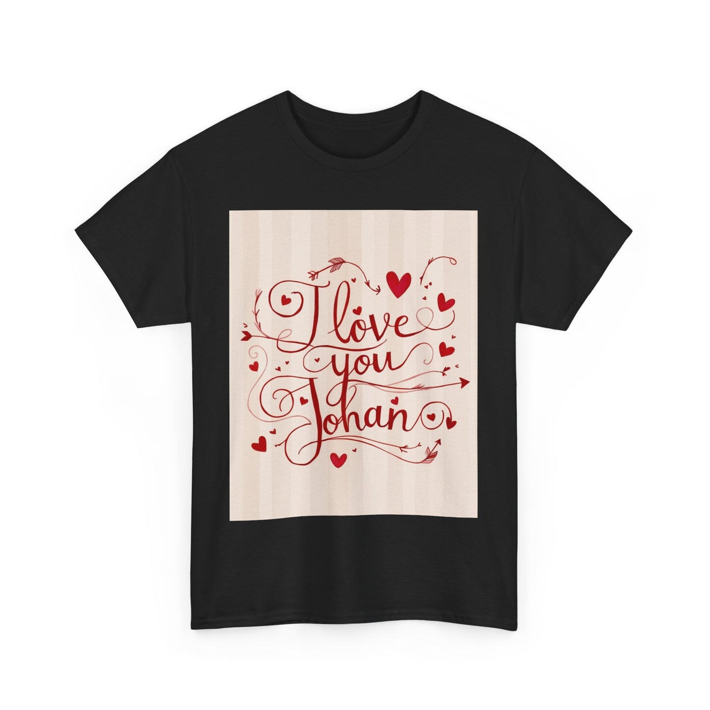 “Valentine special - Express Your Love - I Love You, Johan T-shirt”
