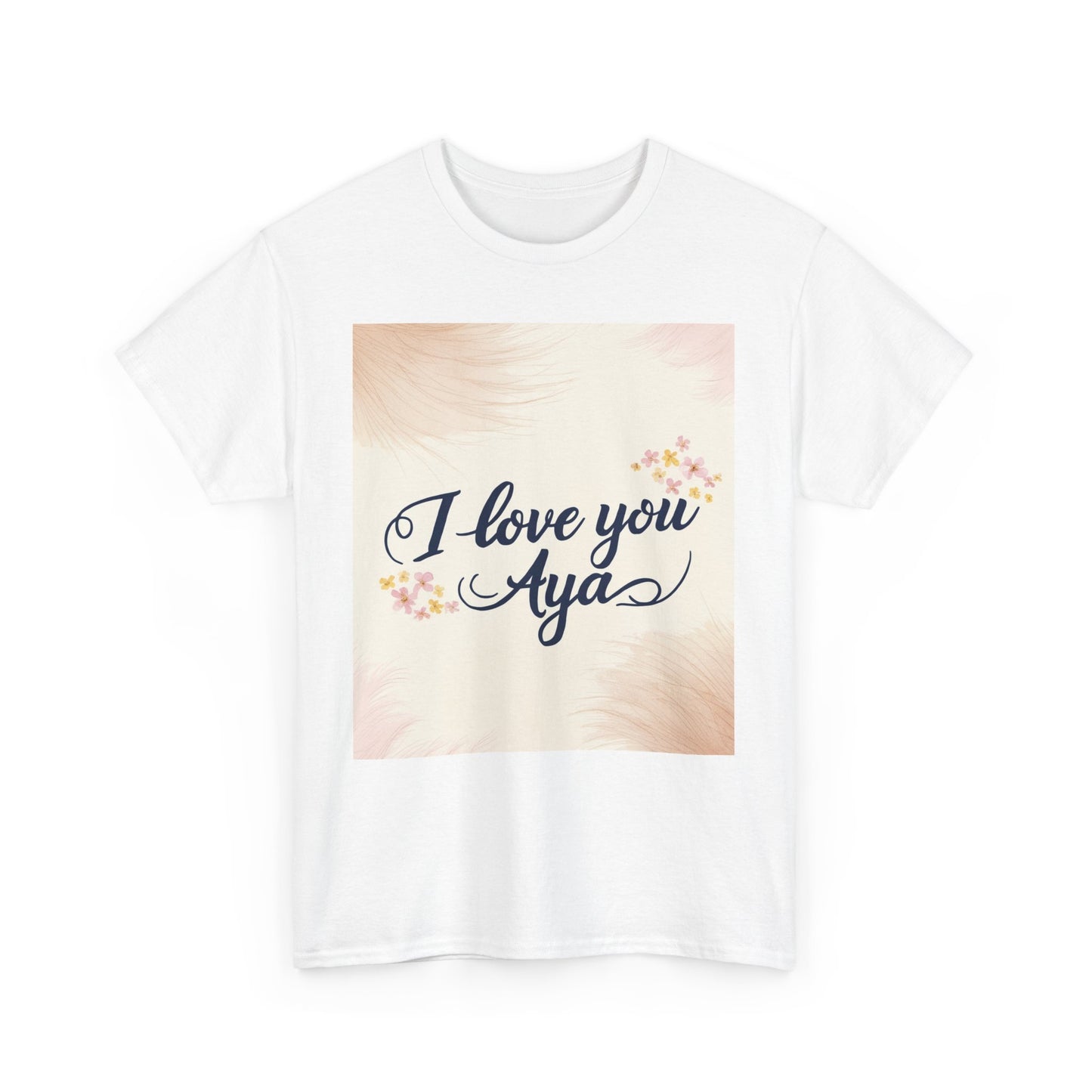 “Valentine special - Express Your Love - I Love You, Aya T-shirt”