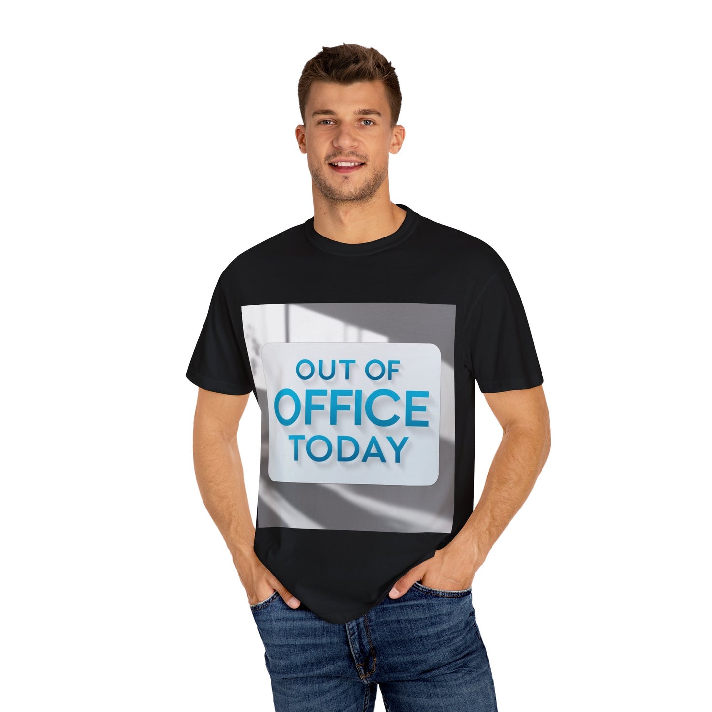 "Funny Out of office today T-shirt”