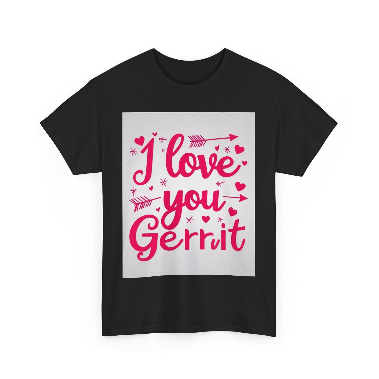 “Valentine special - Express Your Love - I Love You, Gerrit T-shirt”