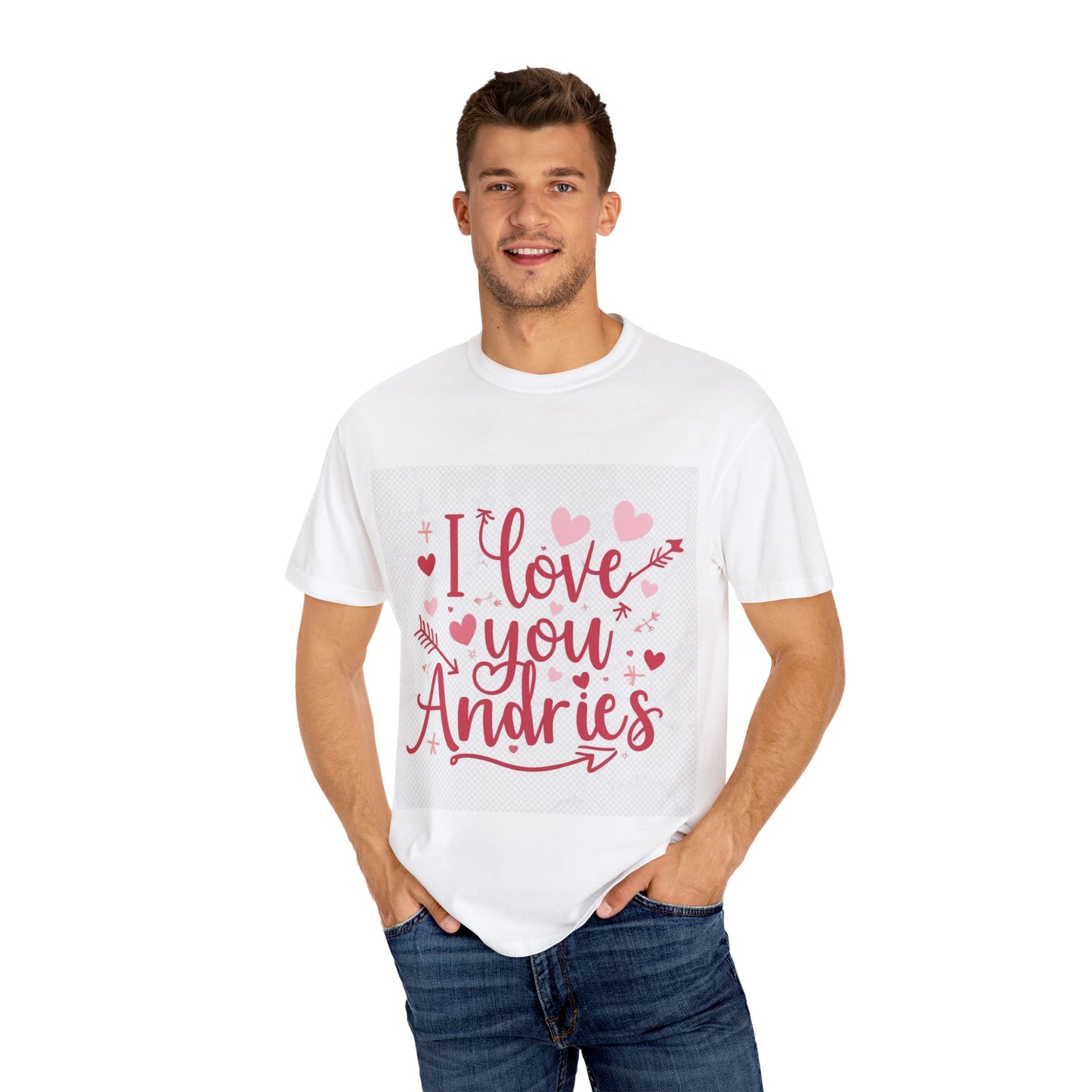 “Valentine special - Express Your Love - I Love You, Andries T-shirt”