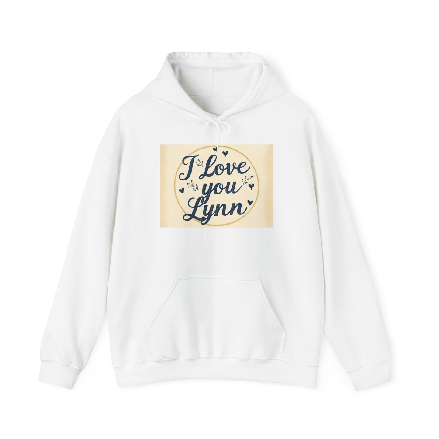 “Valentine special - Express Your Love - I Love You, Lynn Hooded Sweatshirt”