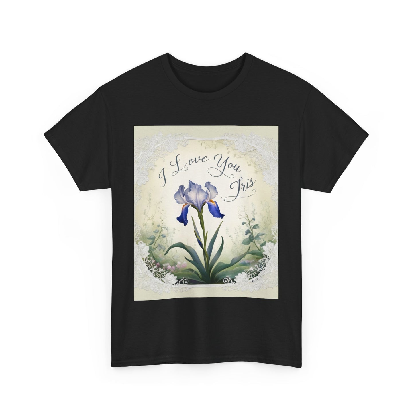 “Valentine special - Express Your Love - I Love You, Iris T-shirt”