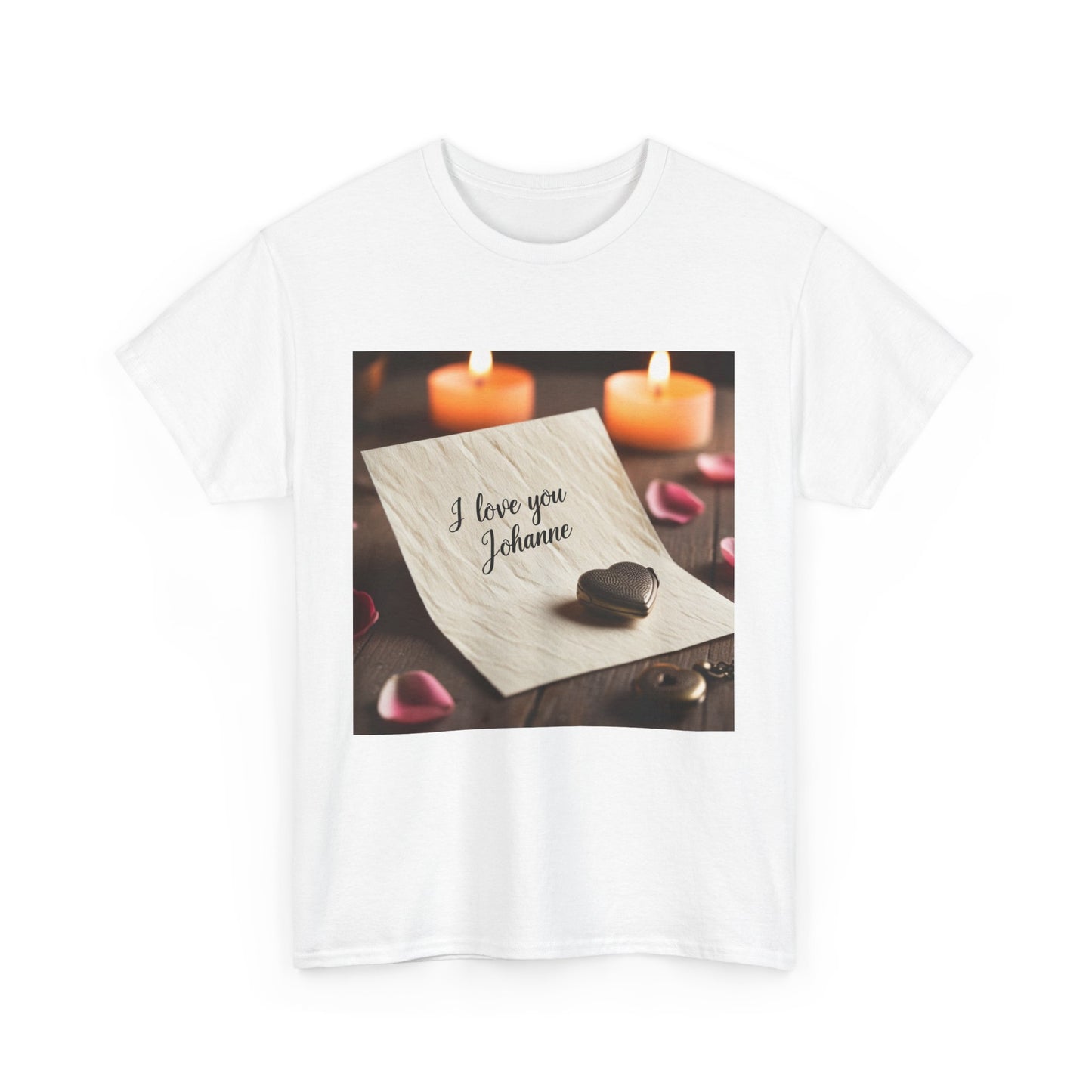 “Valentine special - Express Your Love - I Love You, Johanne T-shirt”