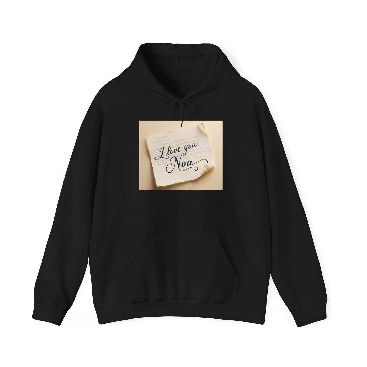 “Valentine special - Express Your Love - I Love You, Noa Hooded Sweatshirt”