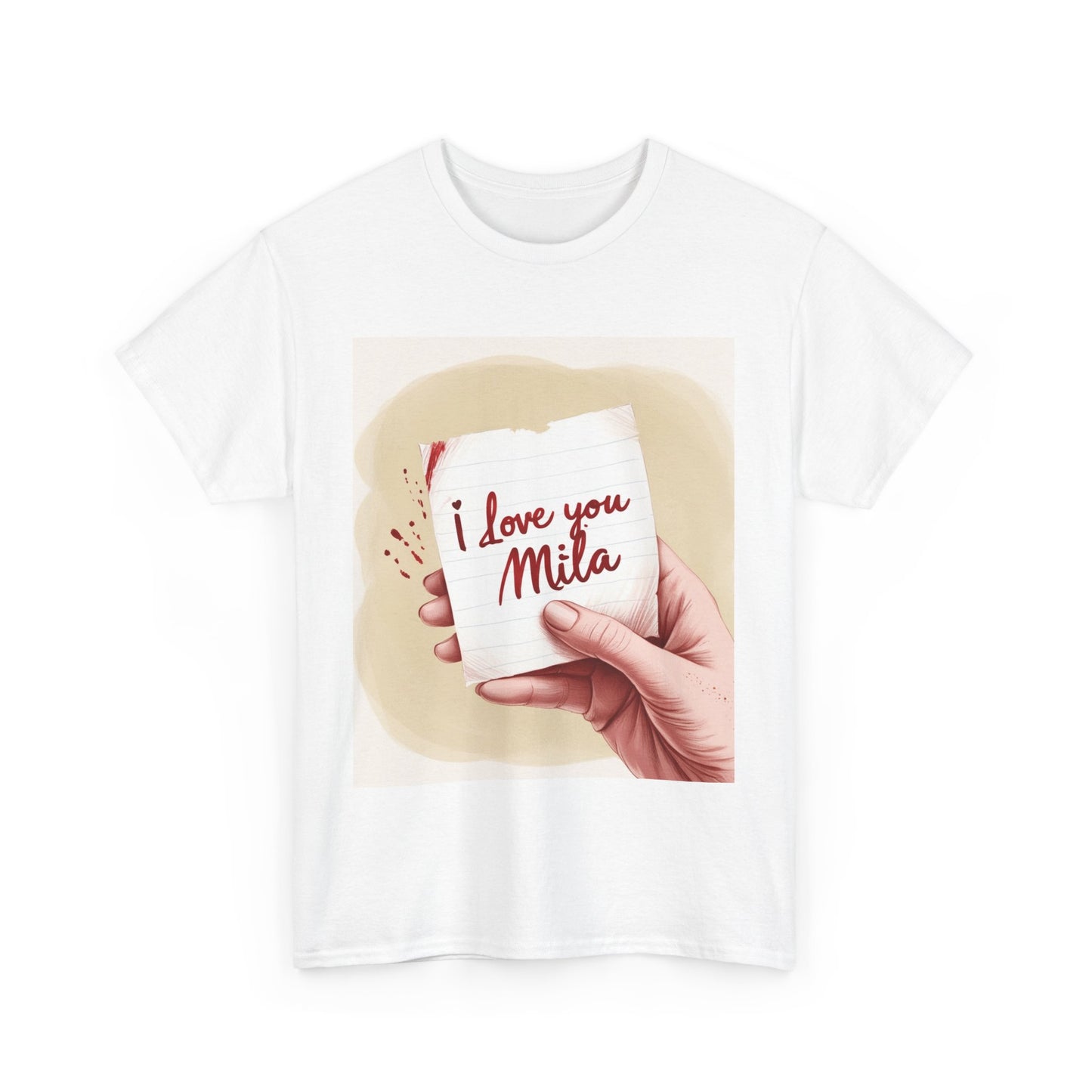 “Valentine special - Express Your Love - I Love You, Mila T-shirt”