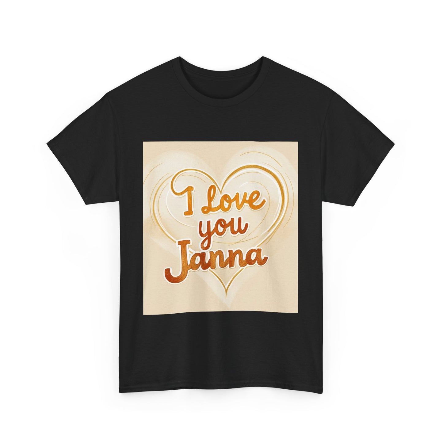 “Valentine special - Express Your Love - I Love You, Janna T-shirt”