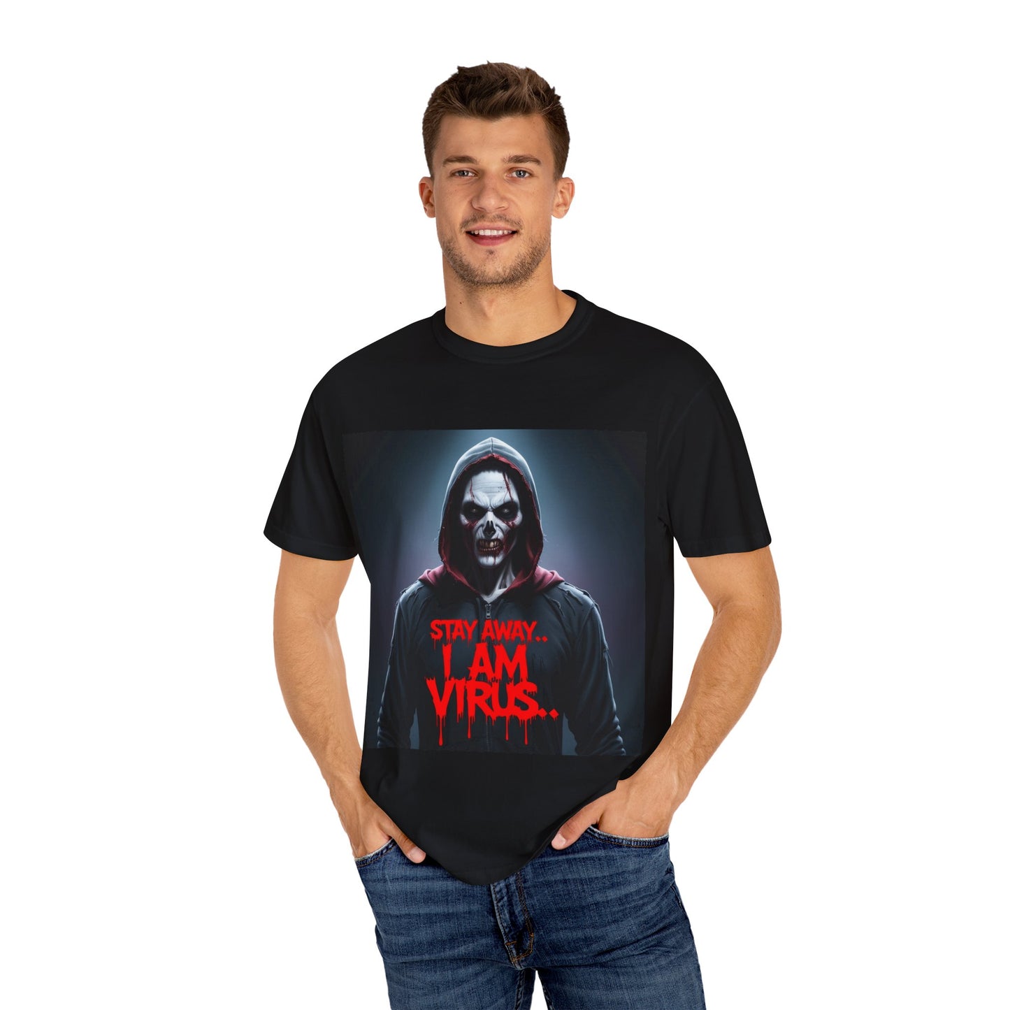 "Funny Stay Away... I Am Virus T-shirt"