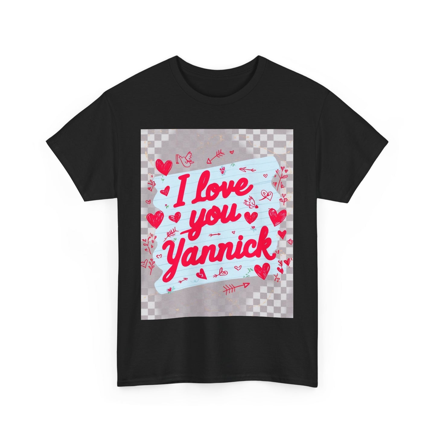 “Valentine special - Express Your Love - I Love You, Yannick T-shirt”