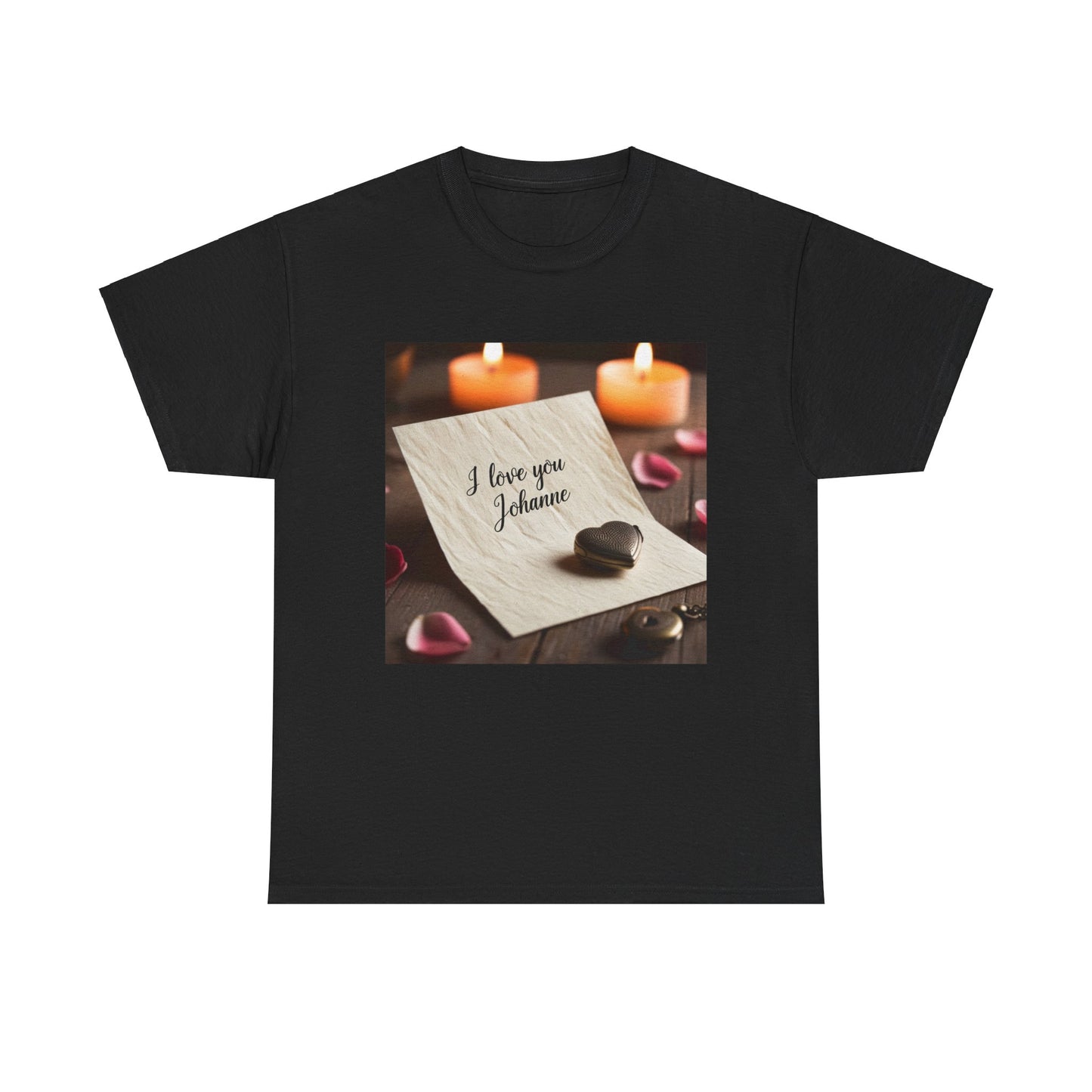 “Valentine special - Express Your Love - I Love You, Johanne T-shirt”