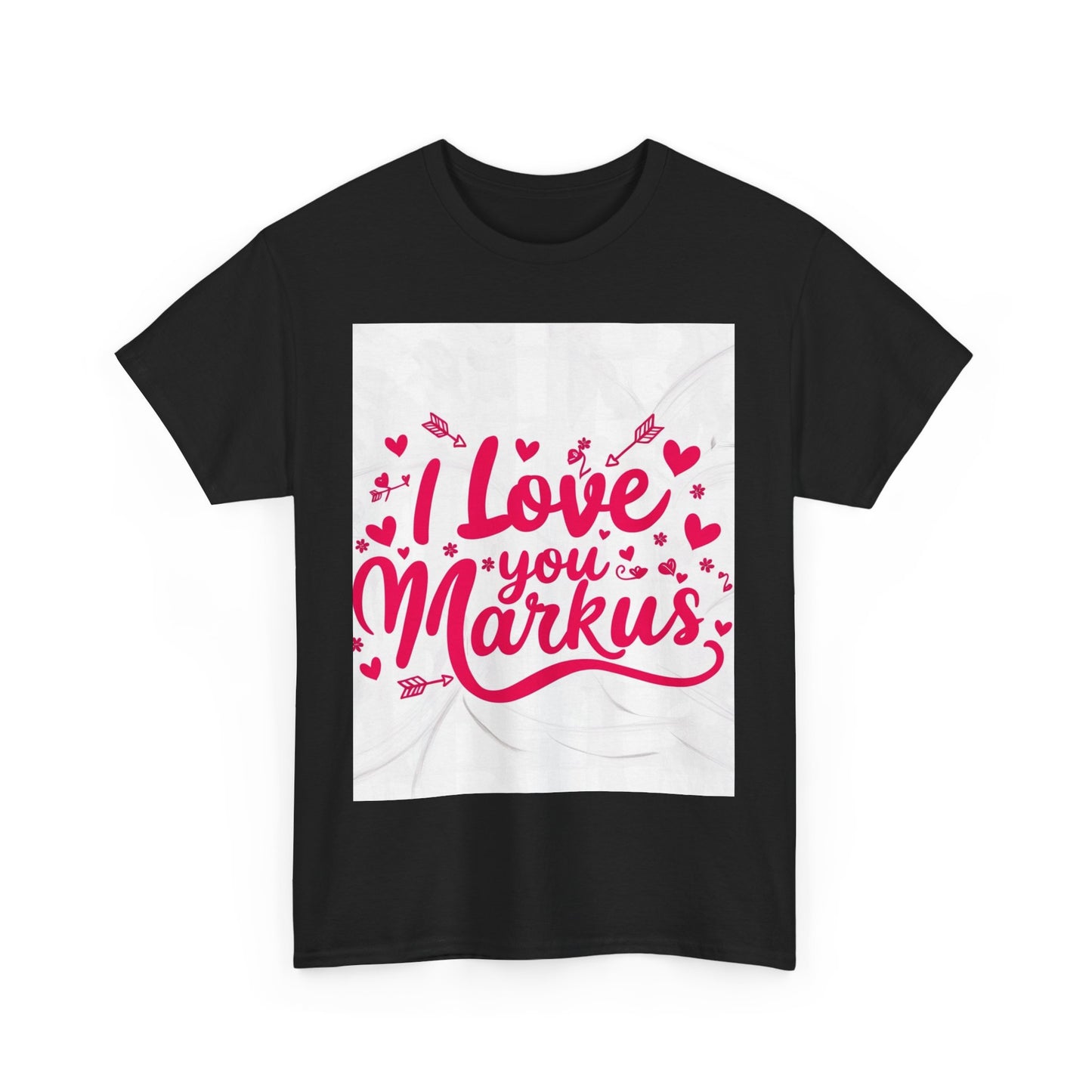 “Valentine special - Express Your Love - I Love You, Markus T-shirt”
