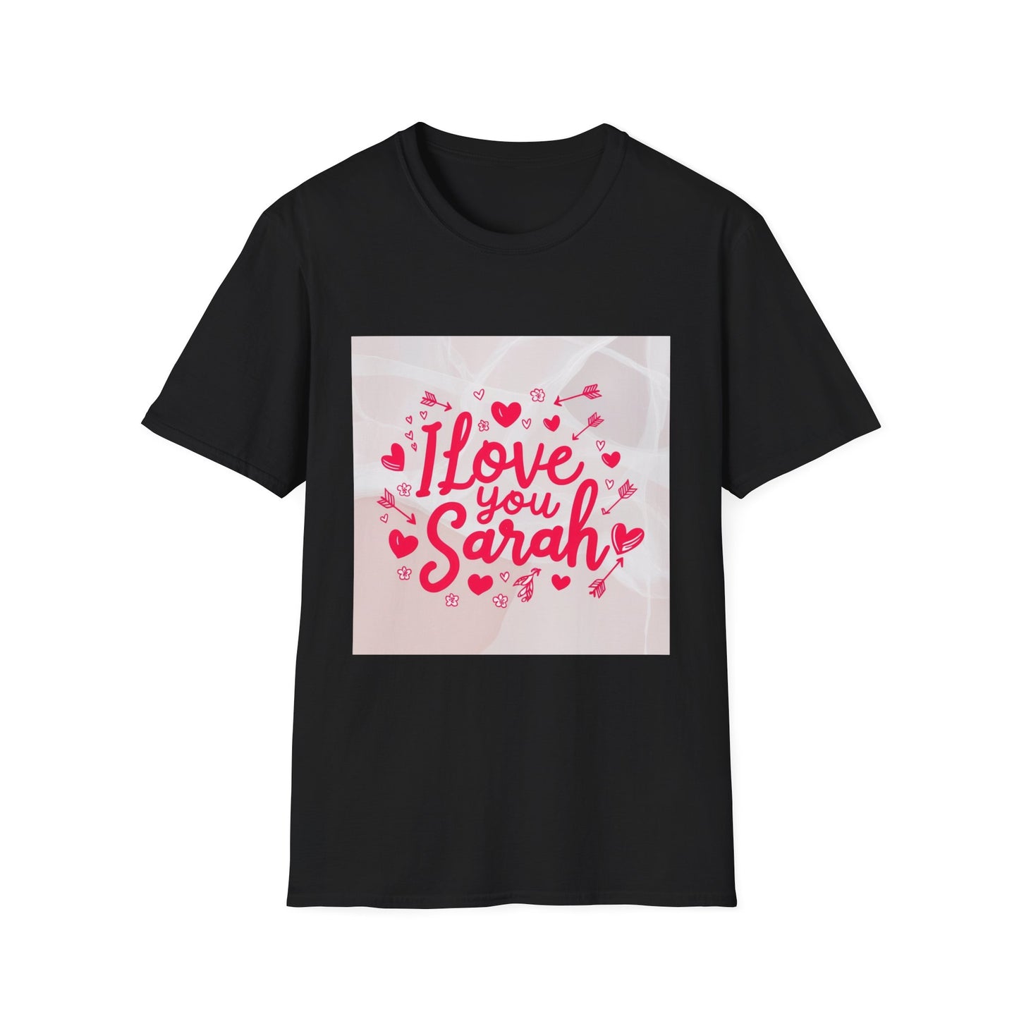“Valentine special - Express Your Love - I Love You, Sarah T-shirt”