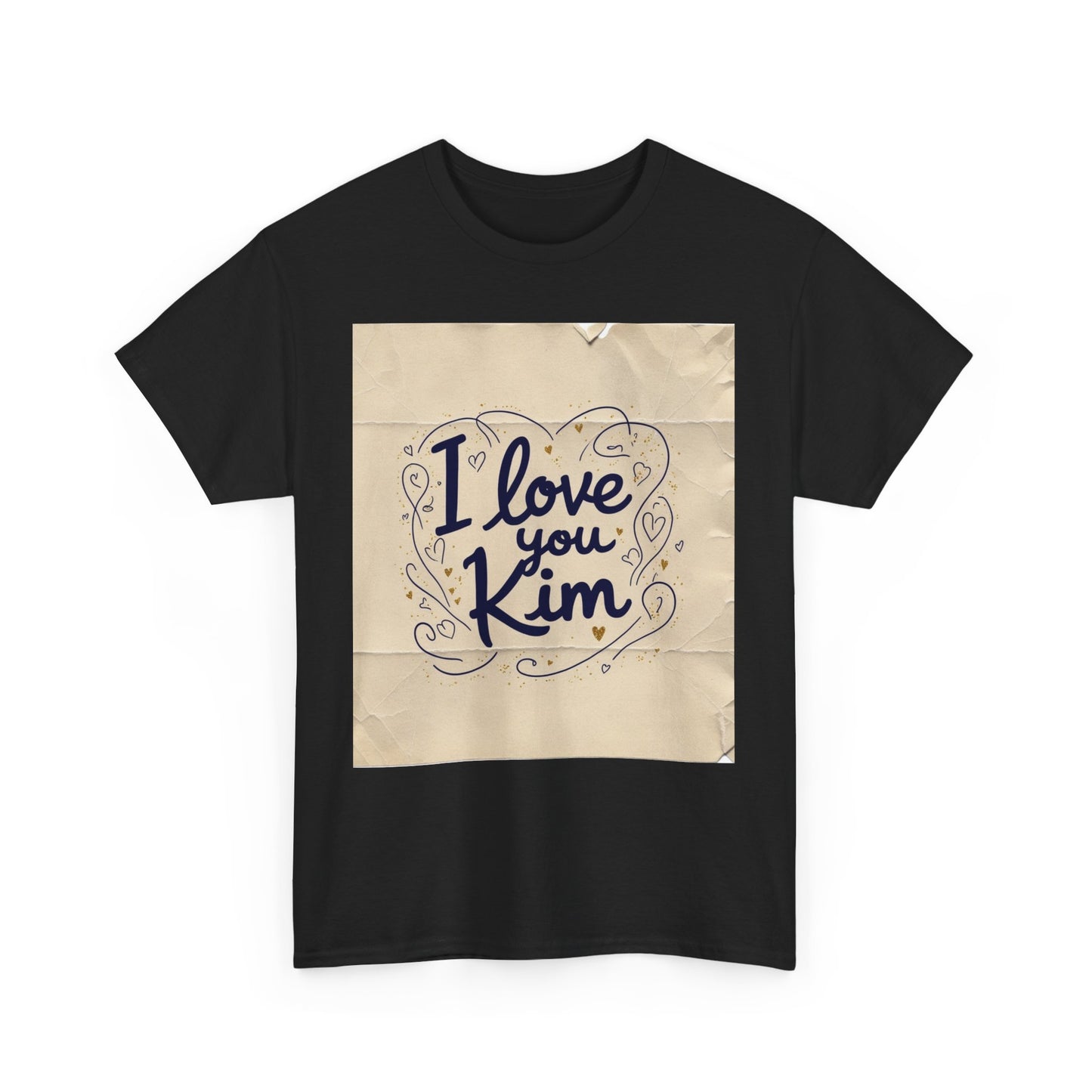“Valentine special - Express Your Love - I Love You, Kim T-shirt”