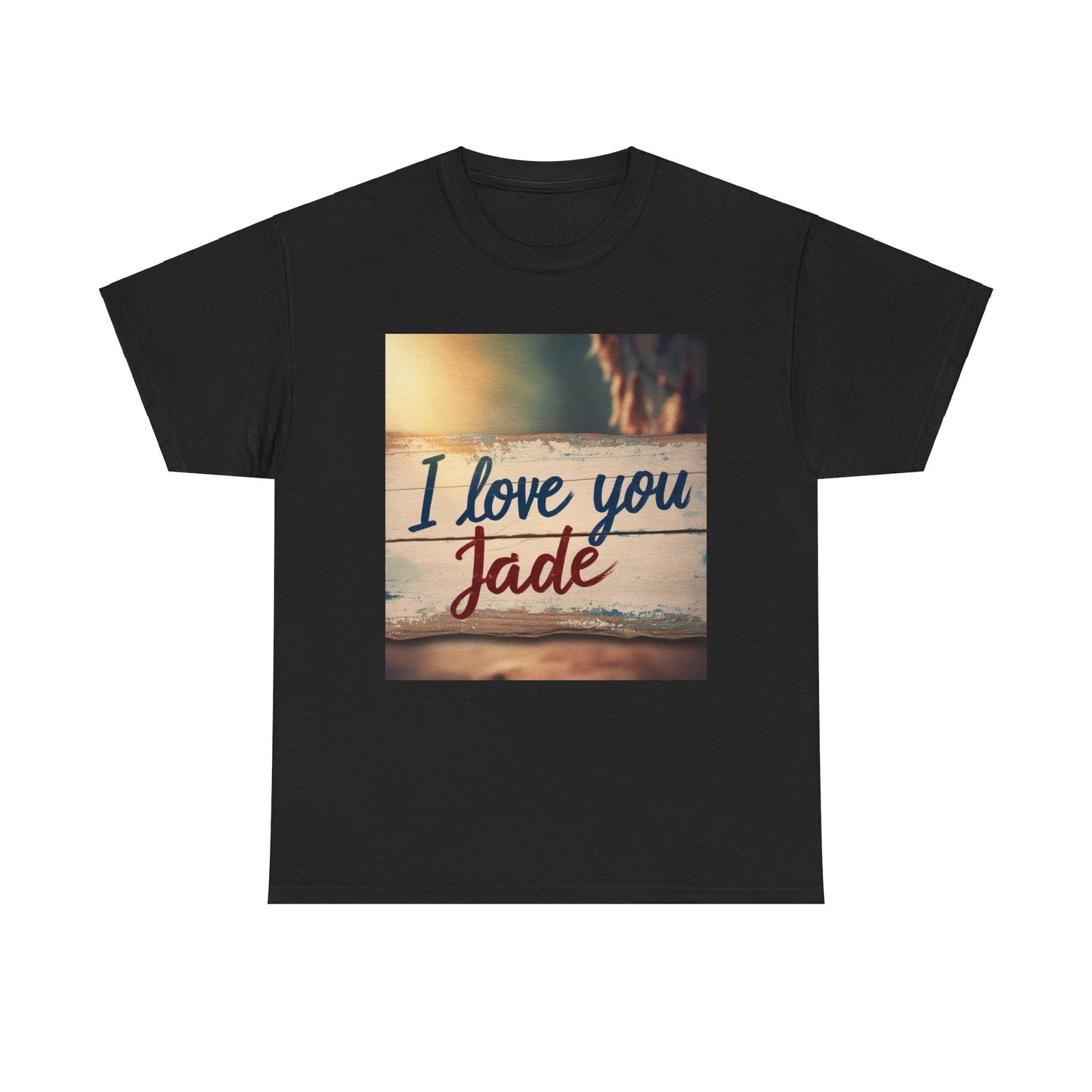 “Valentine special - Express Your Love - I Love You, Jade T-shirt”