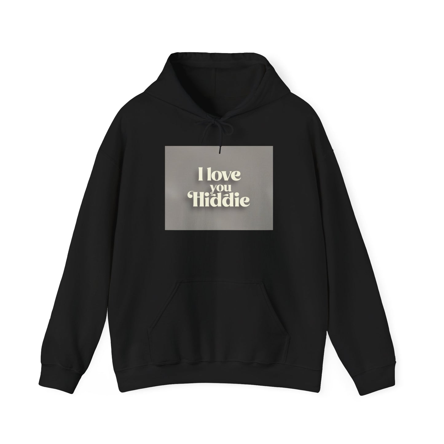 “Valentine special - Express Your Love - I Love You, Hiddie Hooded Sweatshirt”