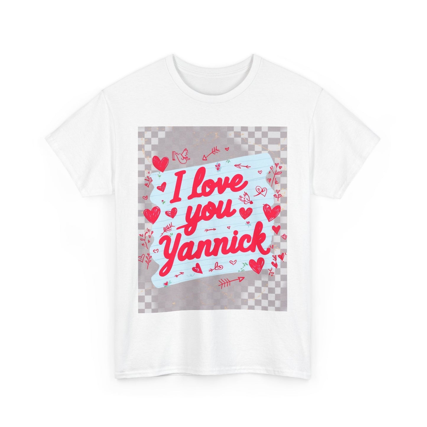“Valentine special - Express Your Love - I Love You, Yannick T-shirt”