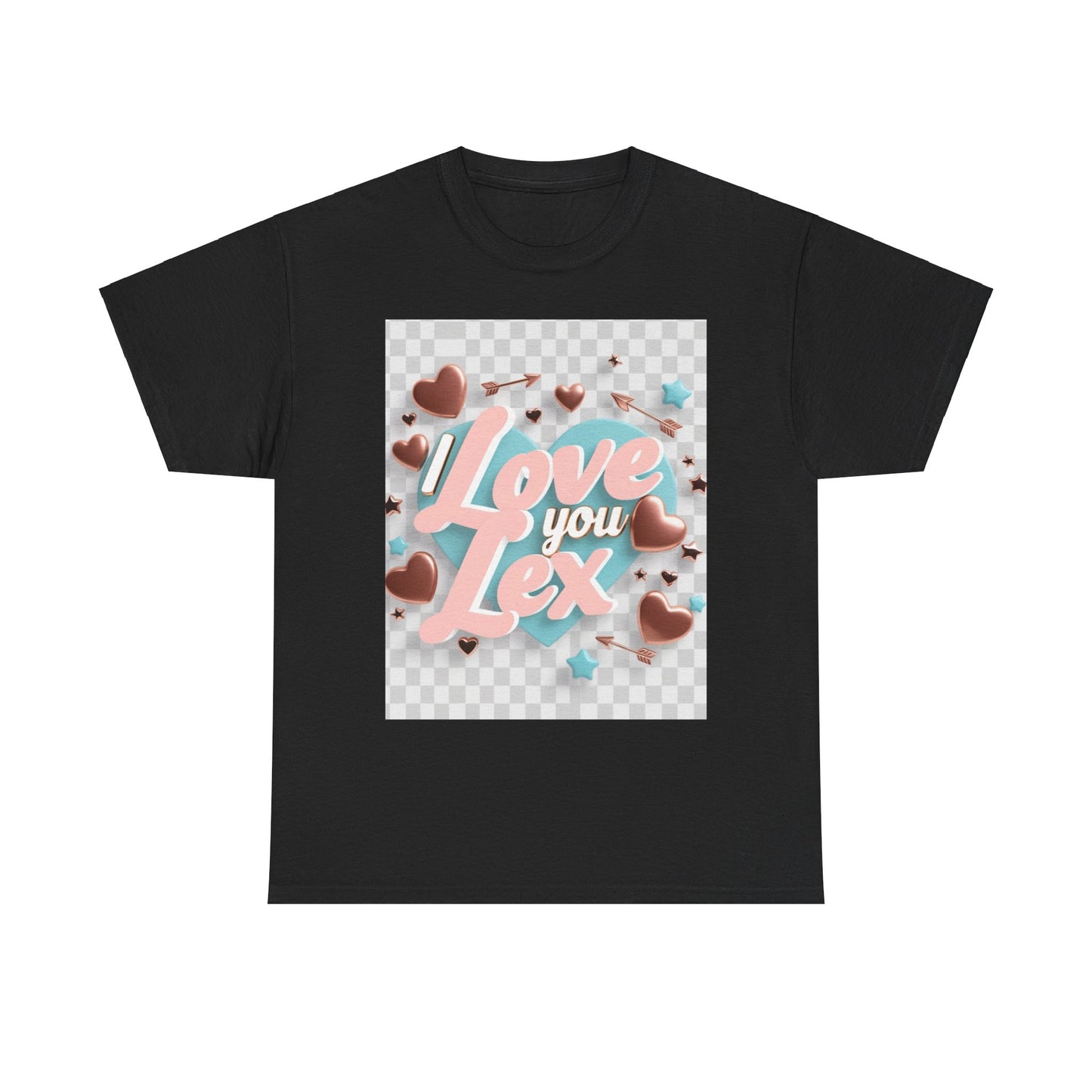 “Valentine special - Express Your Love - I Love You, Lex T-shirt”