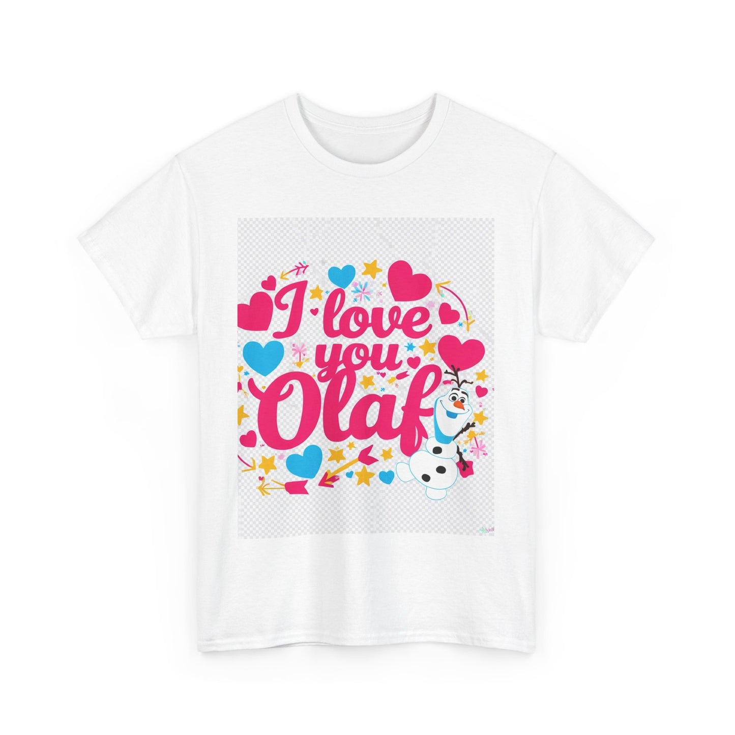 “Valentine special - Express Your Love - I Love You, Olaf T-shirt”