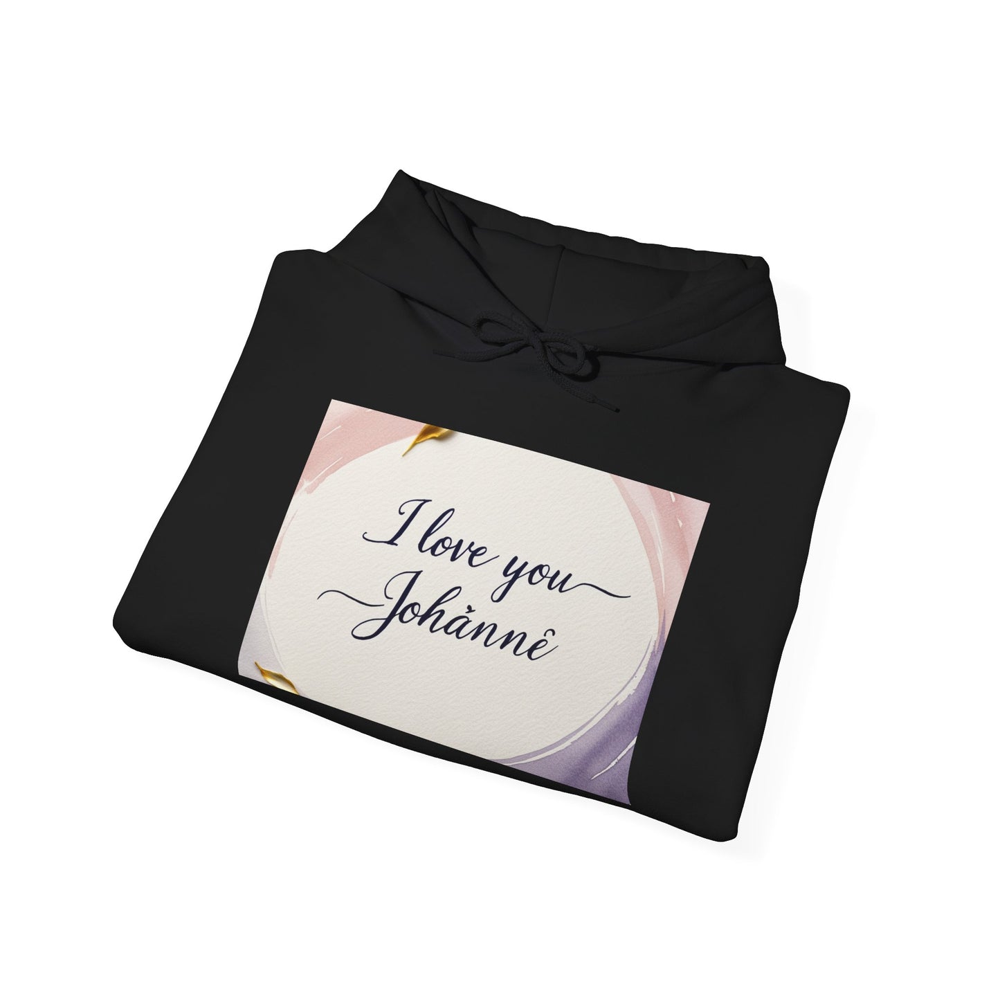 “Valentine special - Express Your Love - I Love You, Johanne Hooded Sweatshirt”