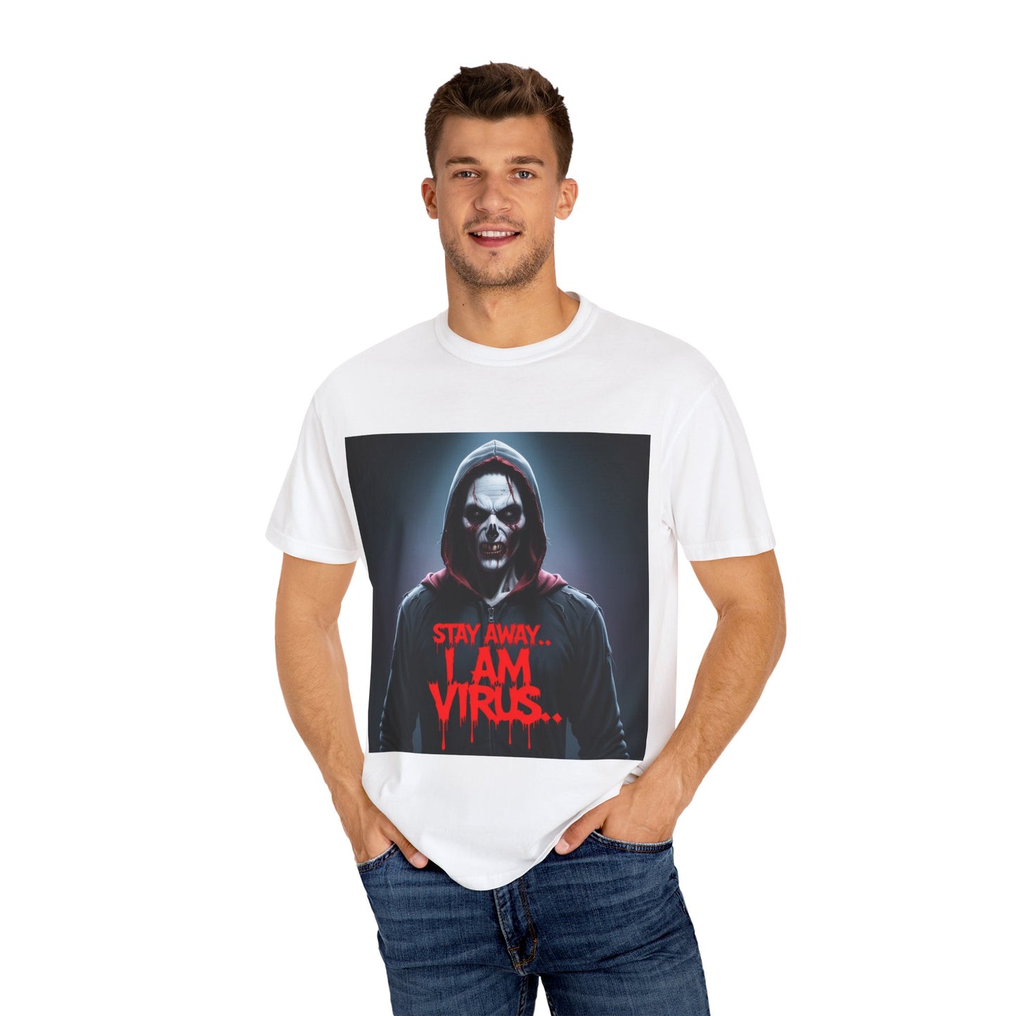 "Funny Stay Away... I Am Virus T-shirt"