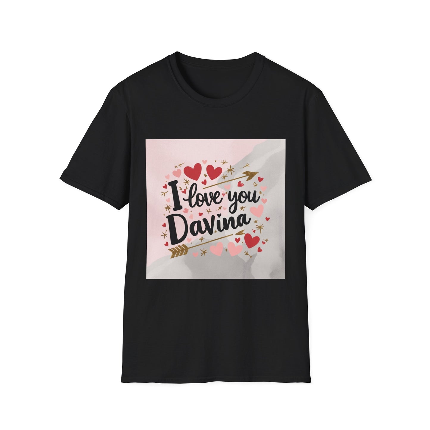 Valentine special - Express Your Love - I Love You, Davina T-shirt