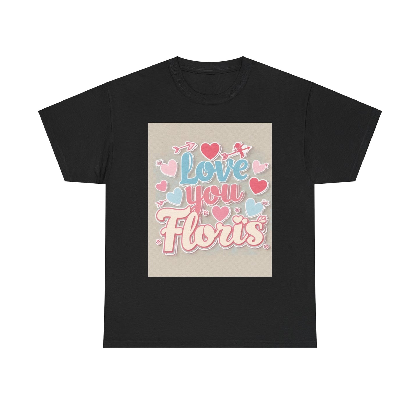 “Valentine special - Express Your Love - I Love You, Floris T-shirt”