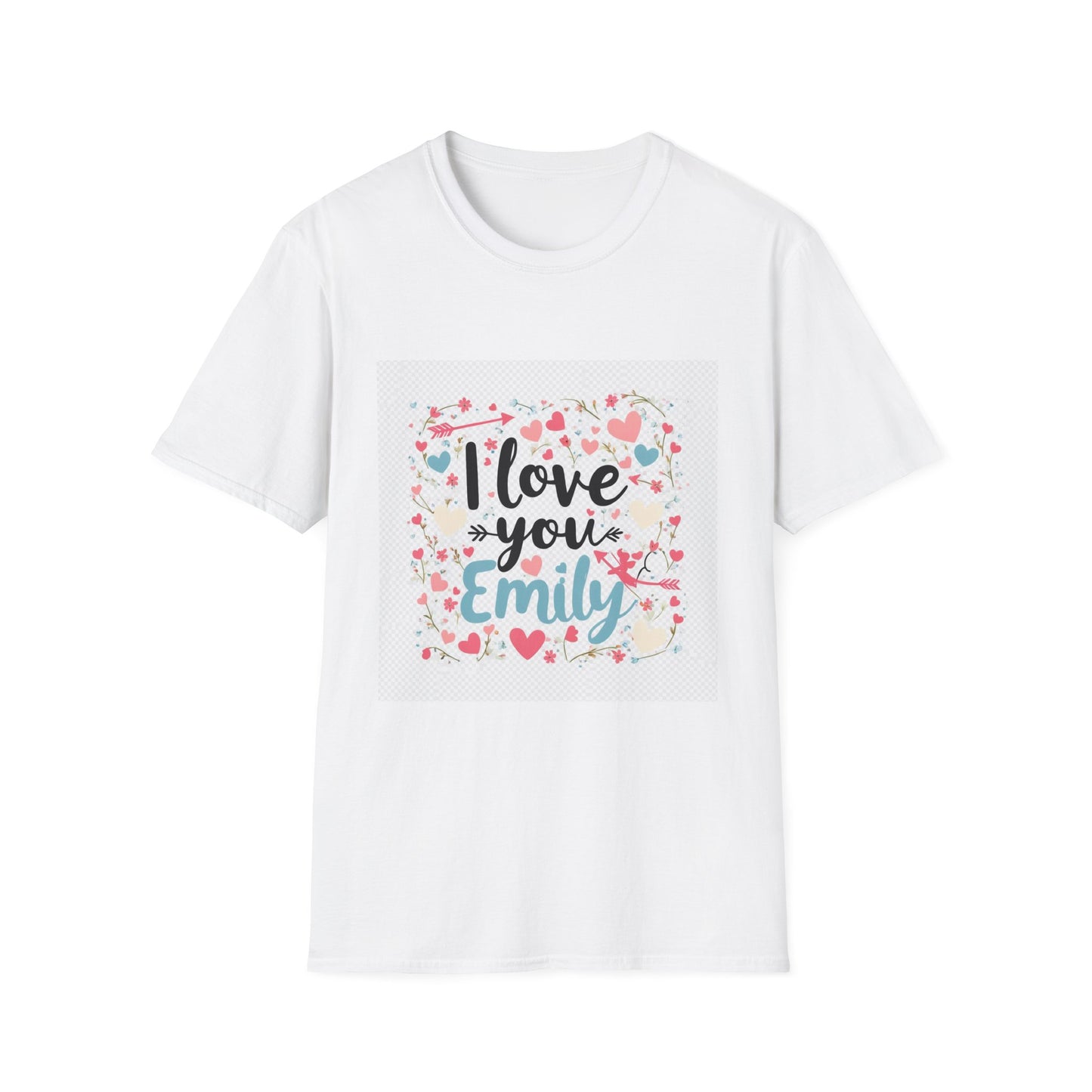 “Valentine special - Express Your Love - I Love You, Emily T-shirt”