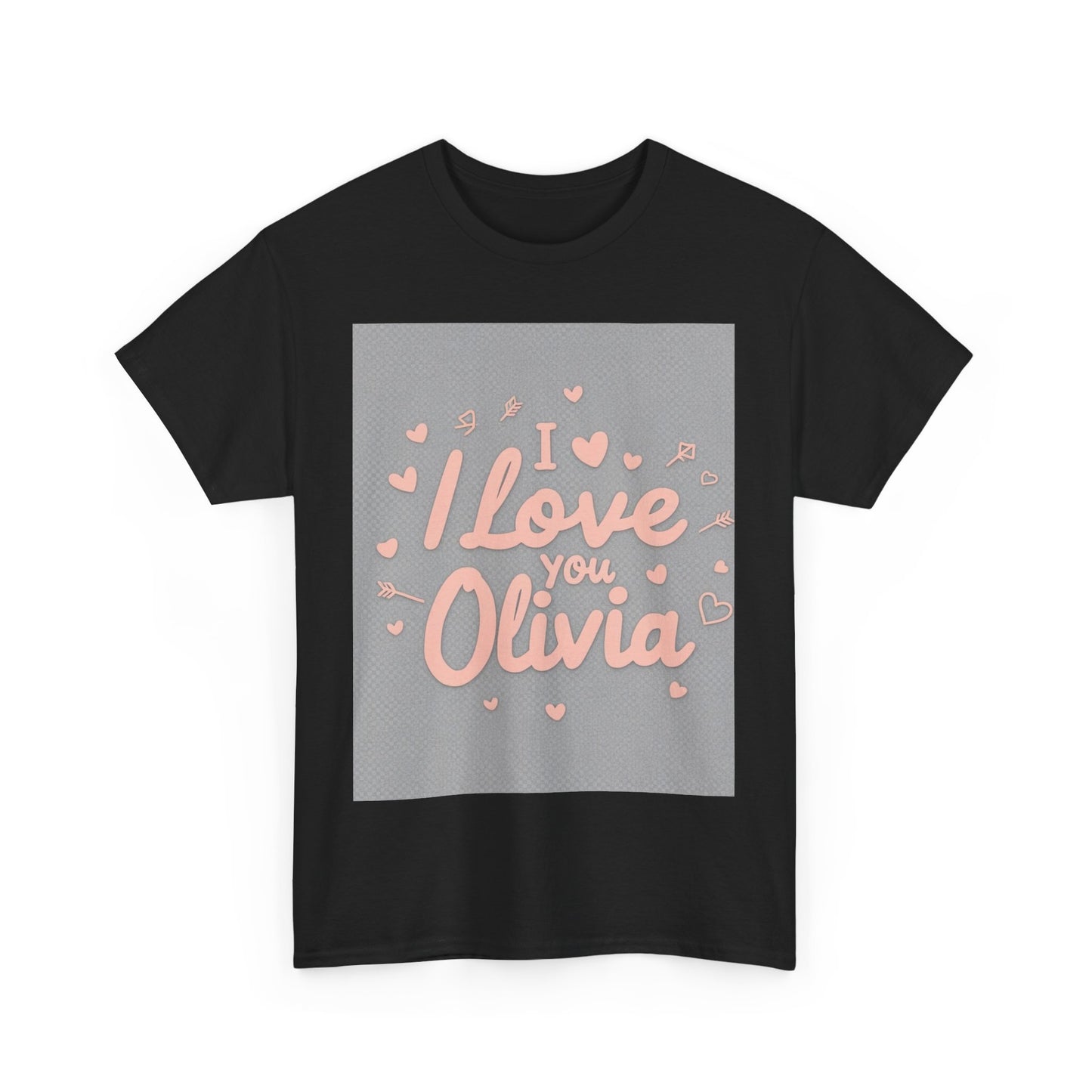 “Valentine special - Express Your Love - I Love You, Olivia T-shirt”