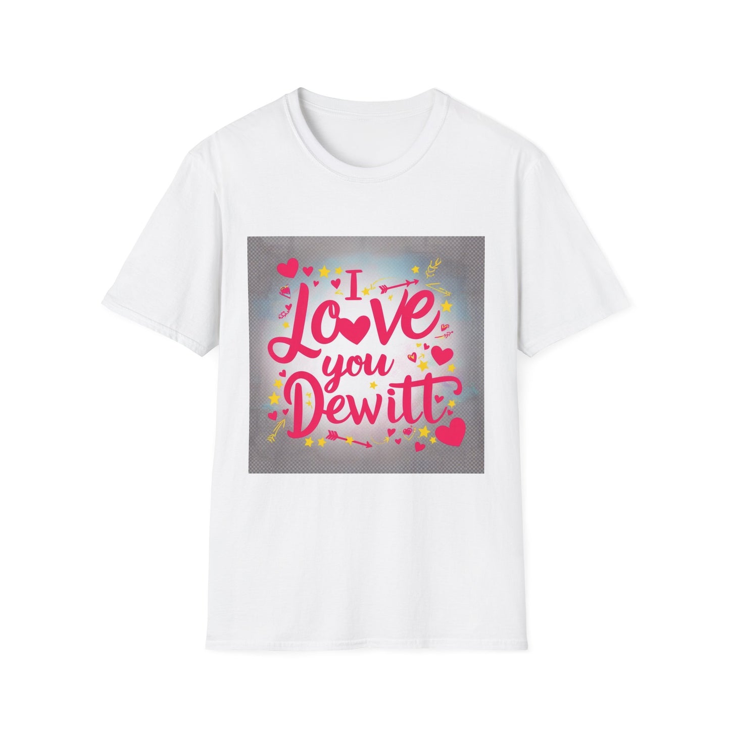 “Valentine special - Express Your Love - I Love You, Dewitt T-shirt”