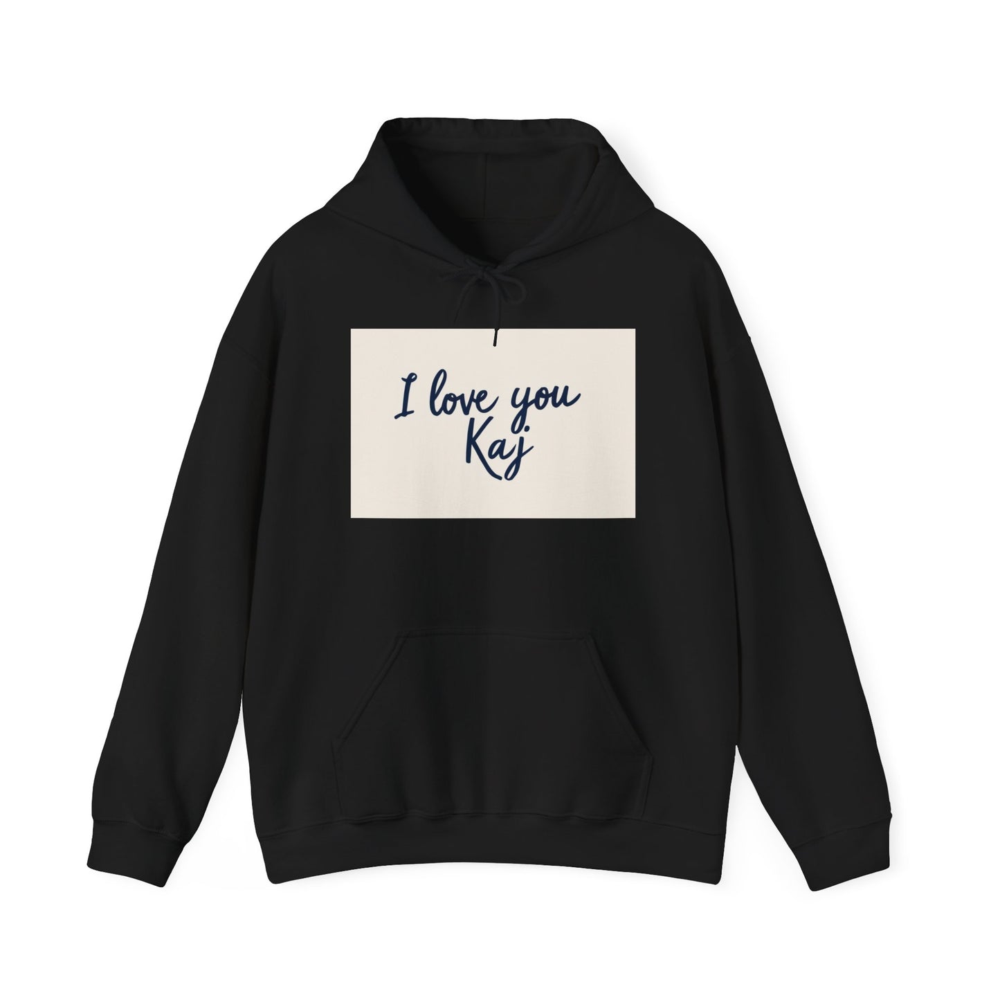 “Valentine special - Express Your Love - I Love You, Kaj Hooded Sweatshirt”