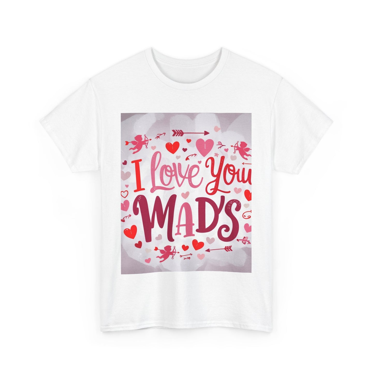 “Valentine special - Express Your Love - I Love You, Mads T-shirt”