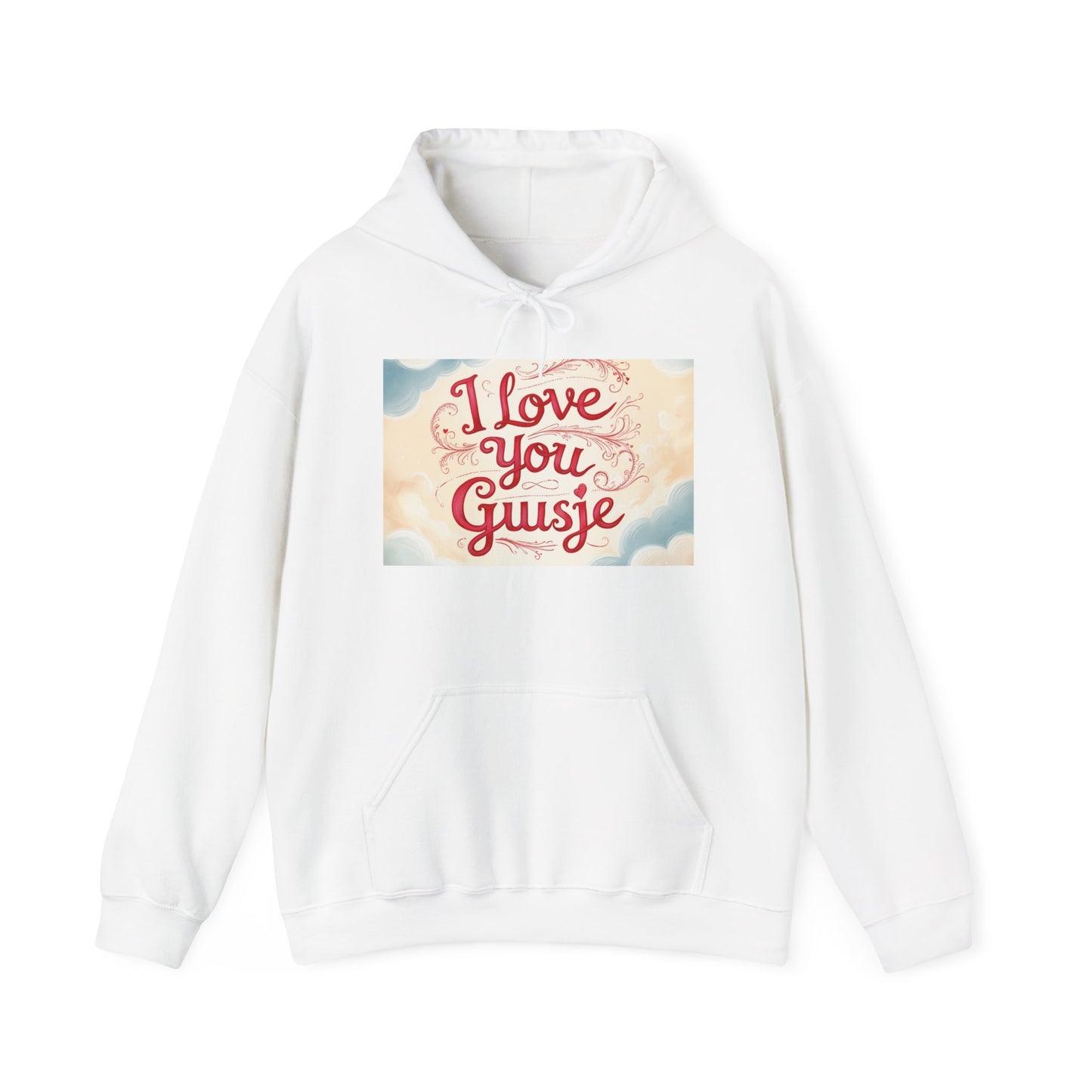 “Valentine special - Express Your Love - I Love You, Guusje Hooded Sweatshirt”