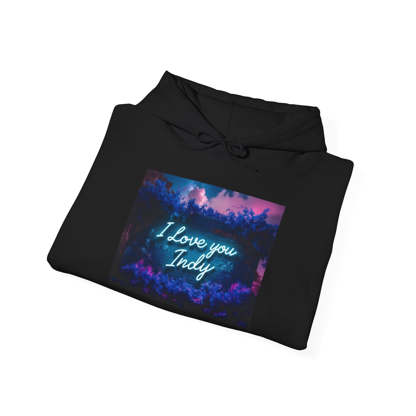 “Valentine special - Express Your Love - I Love You, Indy Hooded Sweatshirt”