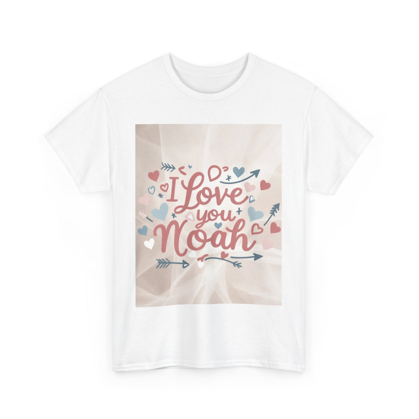 “Valentine special - Express Your Love - I Love You, Noah T-shirt”