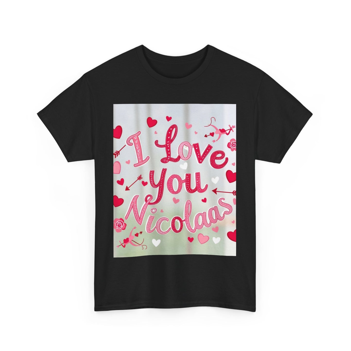 “Valentine special - Express Your Love - I Love You, Nicolaas T-shirt”