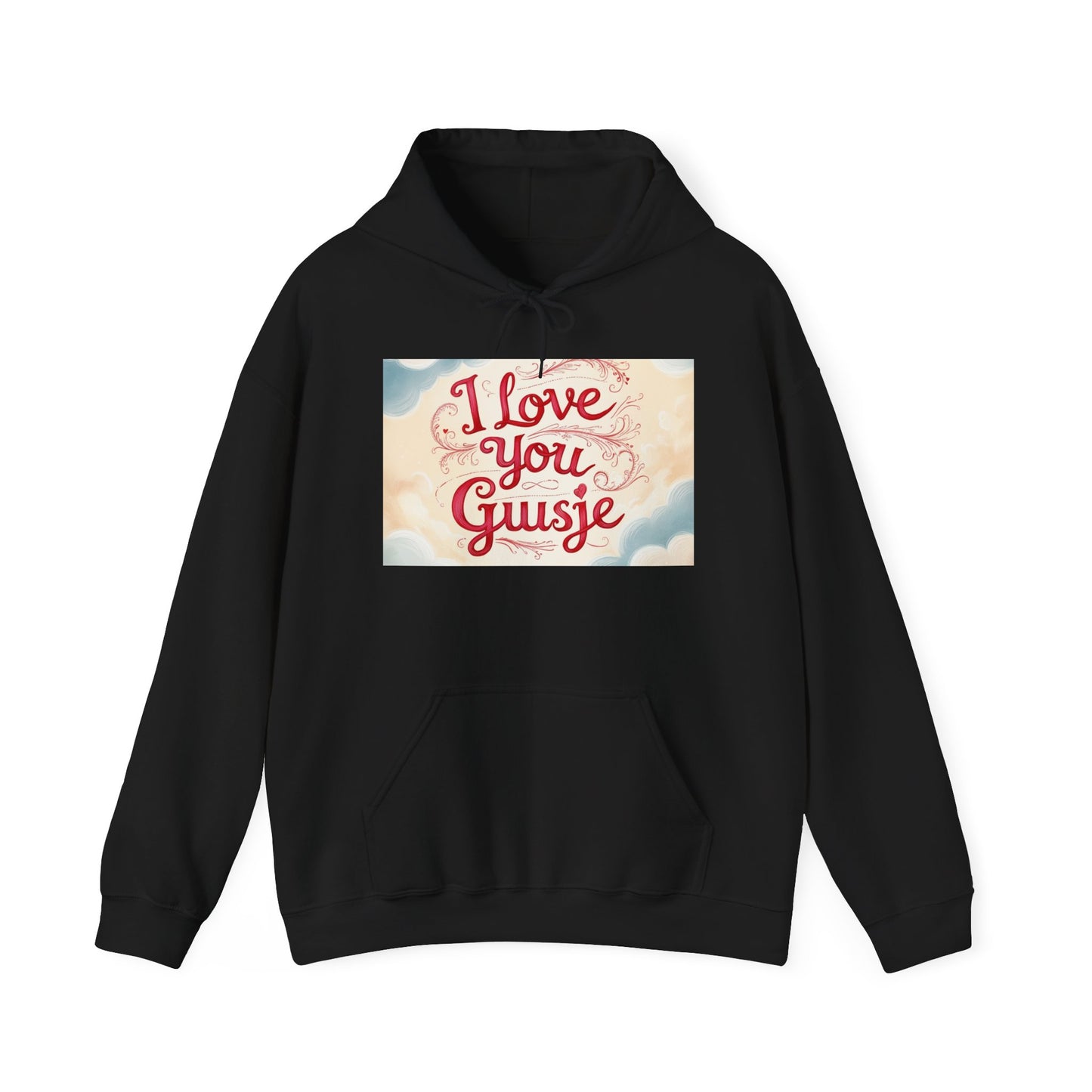 “Valentine special - Express Your Love - I Love You, Guusje Hooded Sweatshirt”