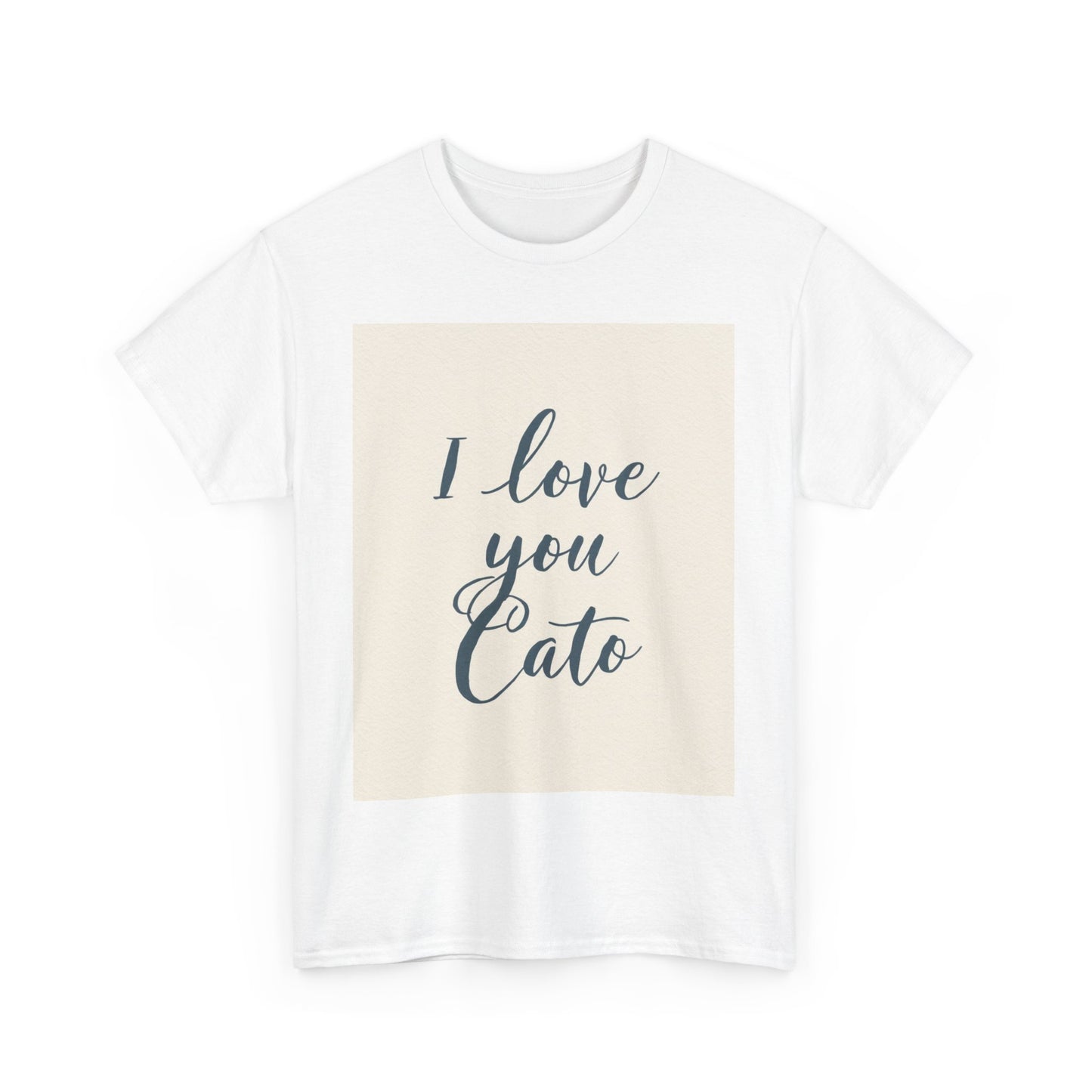 “Valentine special - Express Your Love - I Love You, Cato T-shirt”