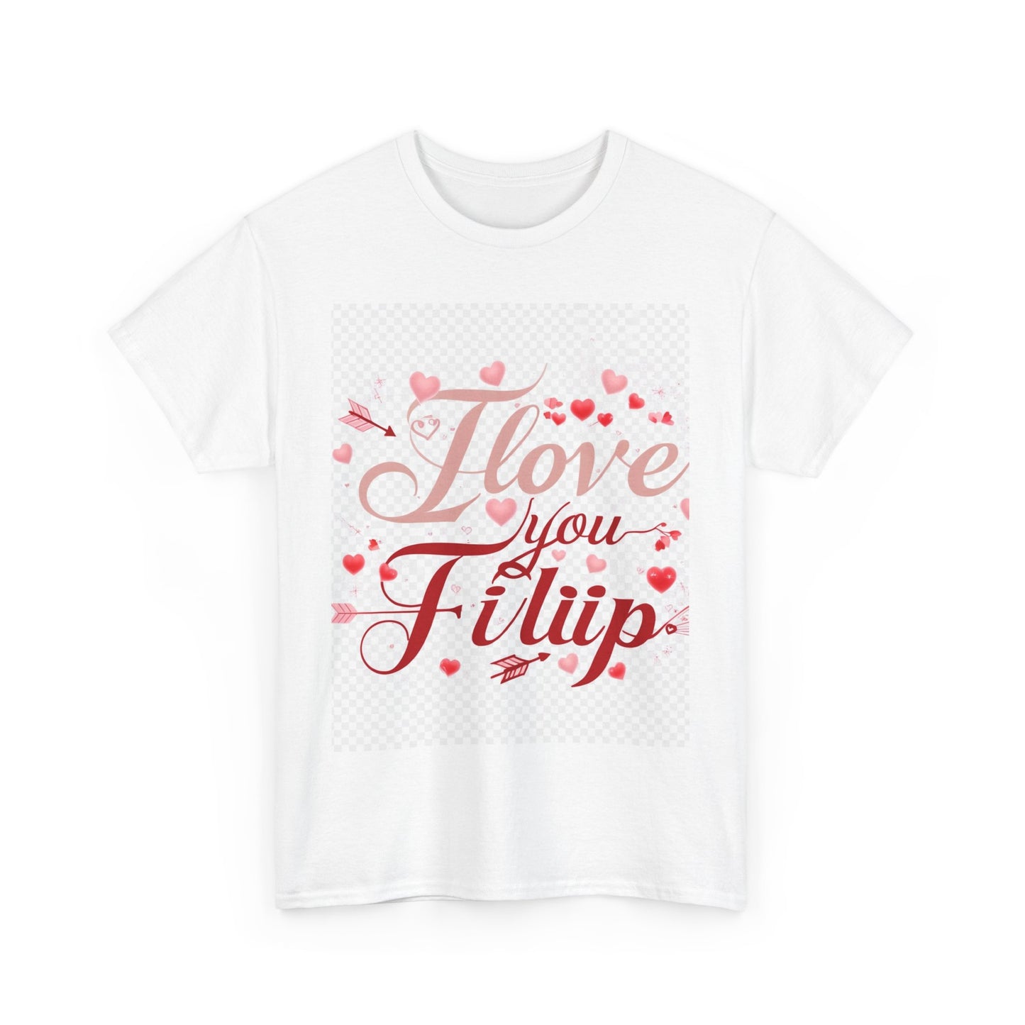 “Valentine special - Express Your Love - I Love You, Filip T-shirt”