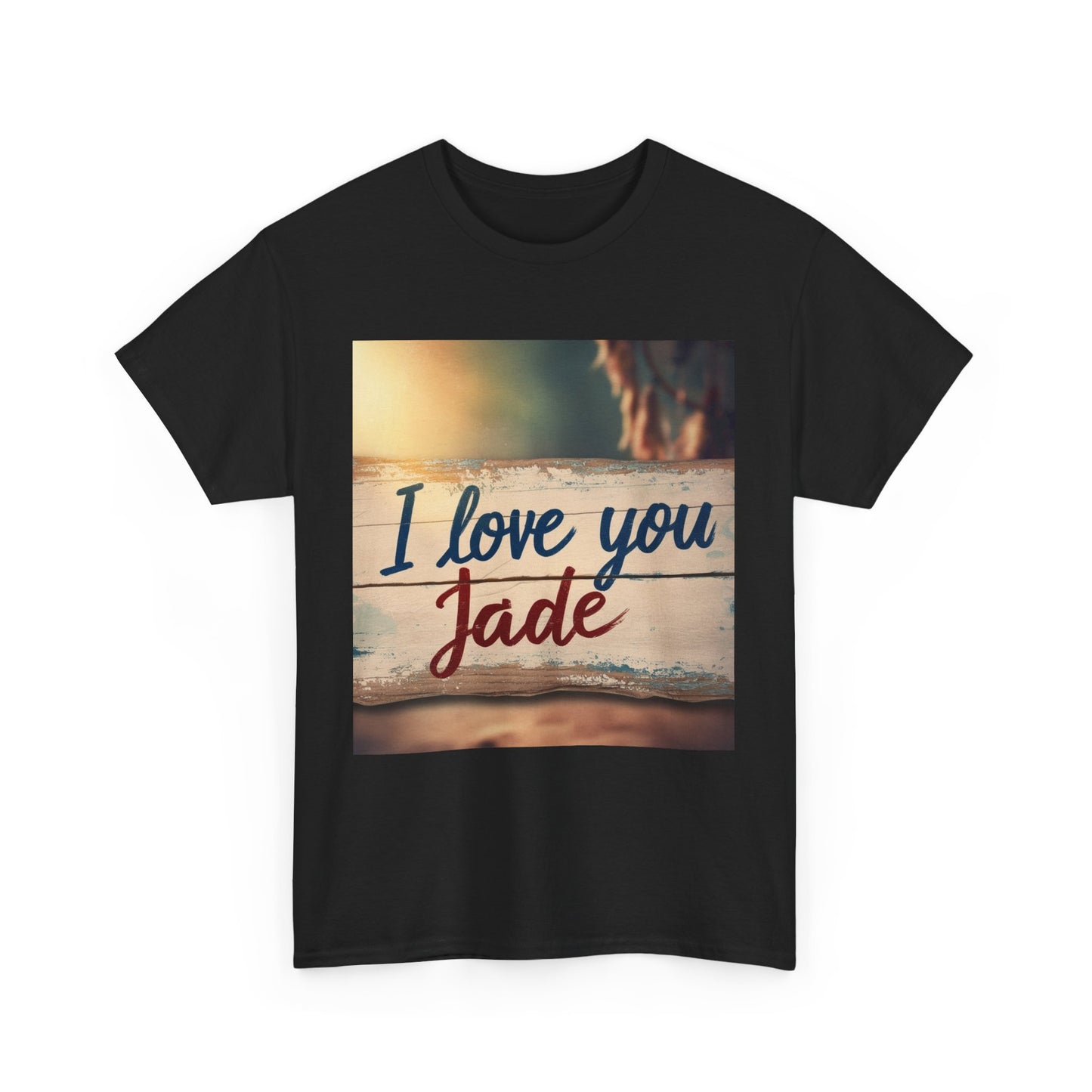 “Valentine special - Express Your Love - I Love You, Jade T-shirt”
