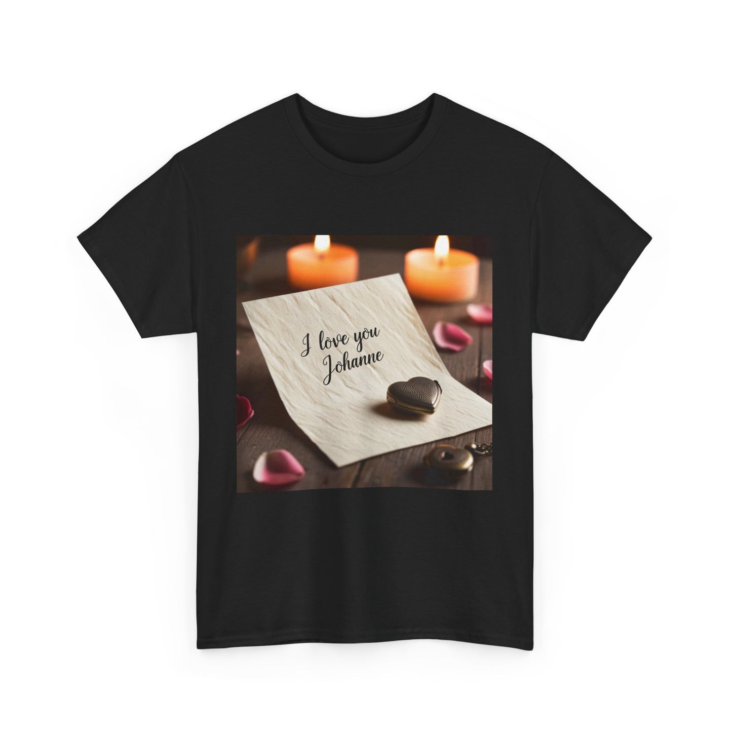 “Valentine special - Express Your Love - I Love You, Johanne T-shirt”