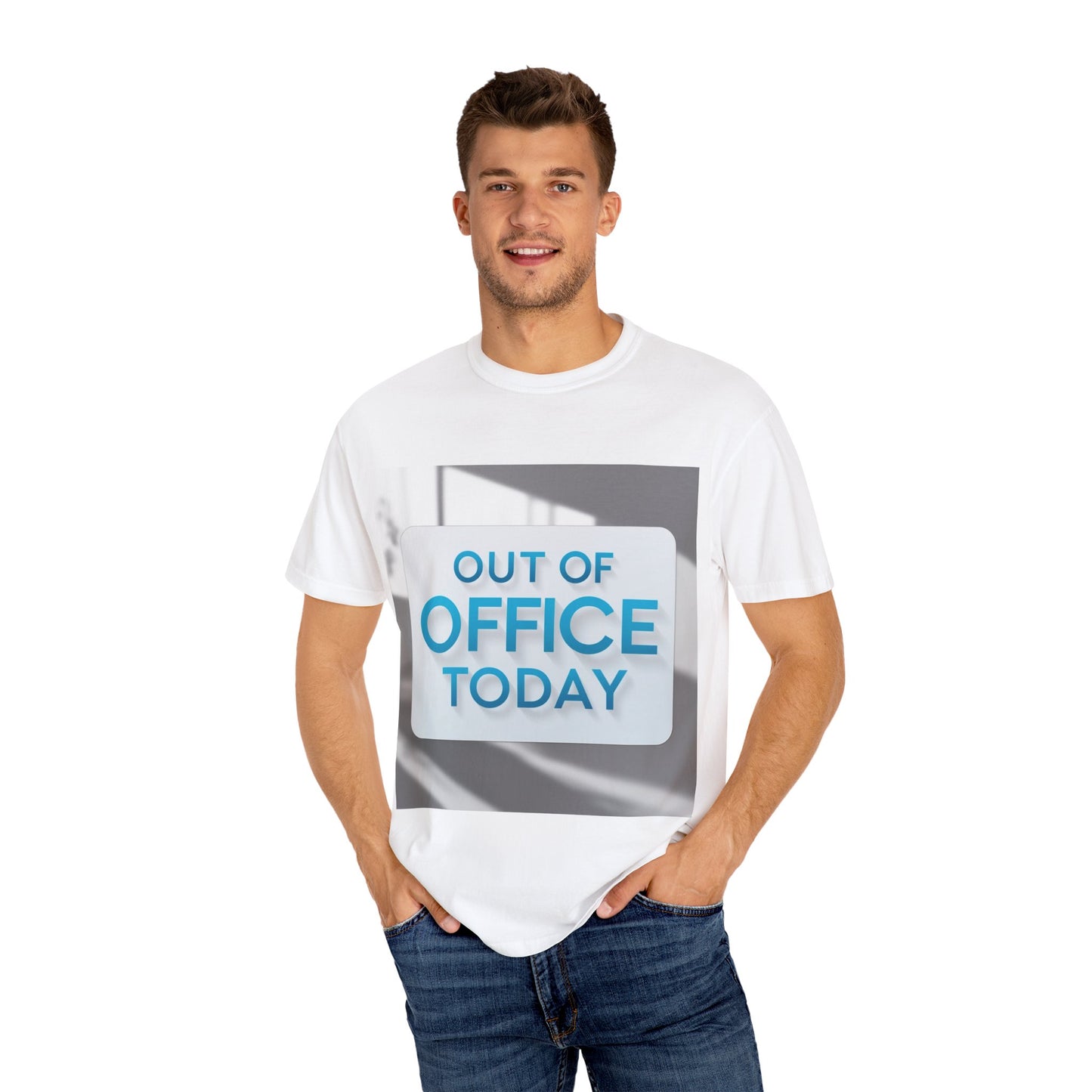 "Funny Out of office today T-shirt”