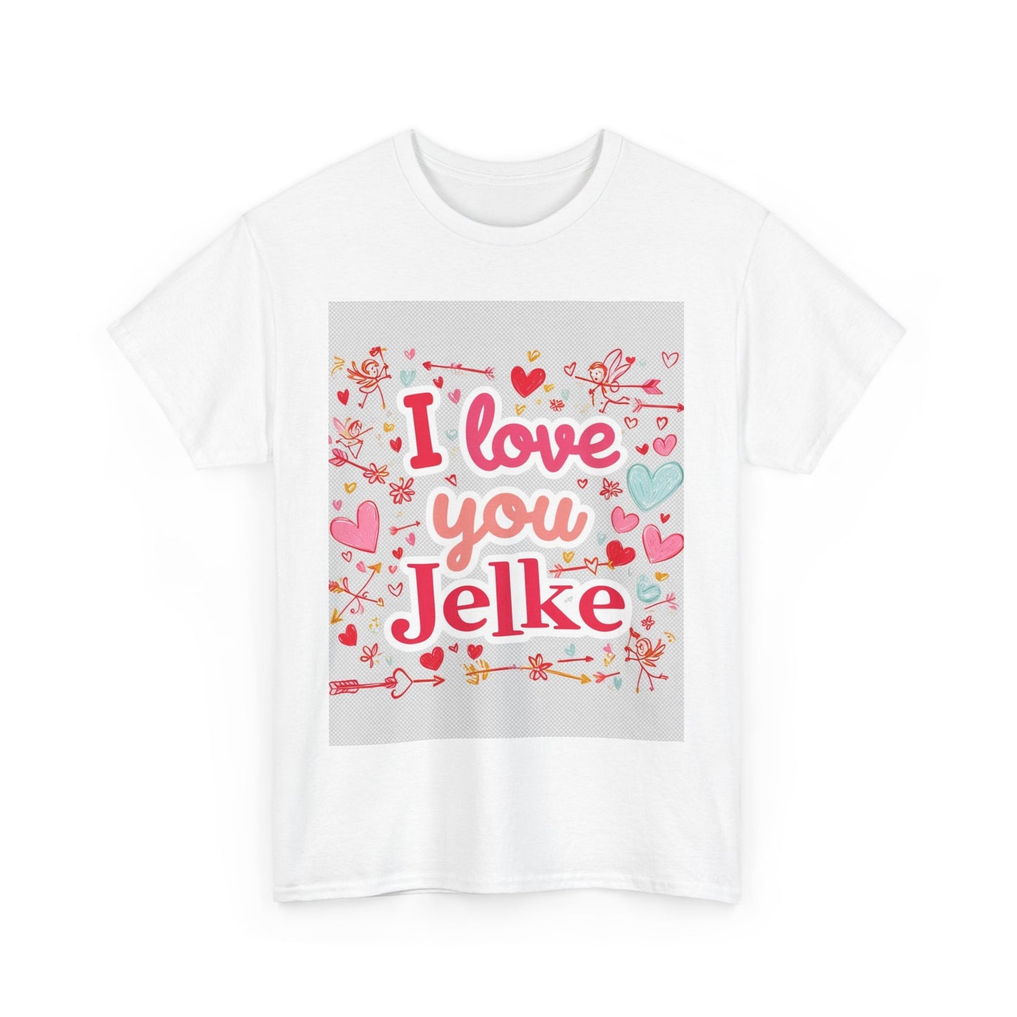 “Valentine special - Express Your Love - I Love You, Jelke T-shirt”