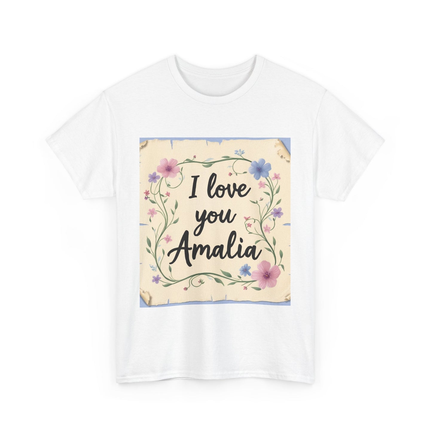 “Valentine special - Express Your Love - I Love You, Amalia T-shirt”