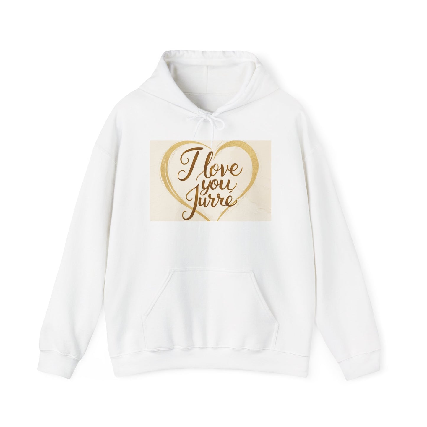 “Valentine special - Express Your Love - I Love You, Jurre Hooded Sweatshirt”
